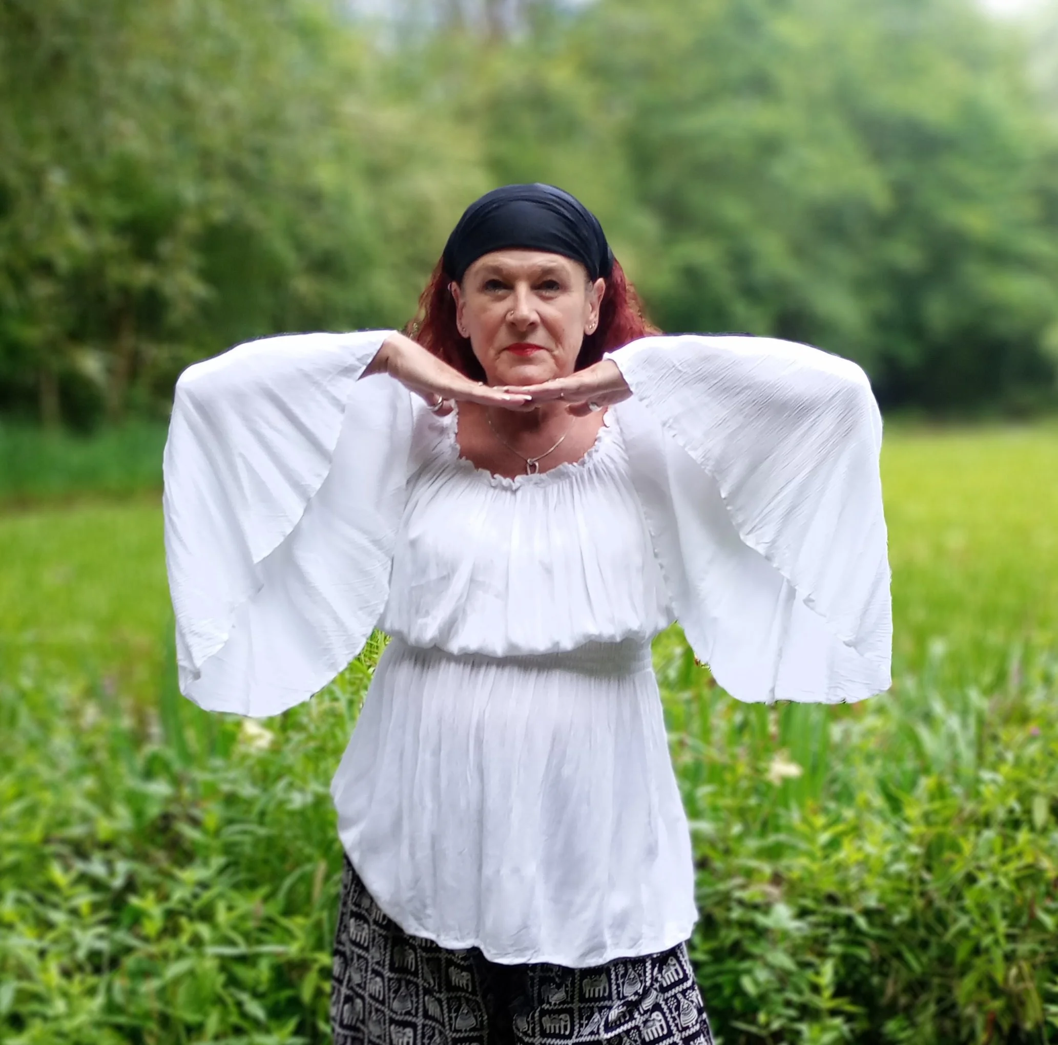 Angel Blouse ~ White