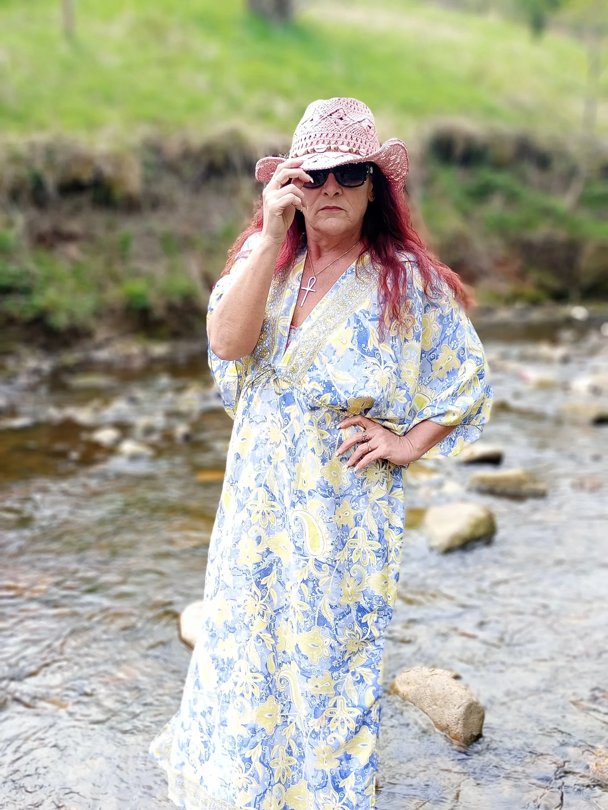 Morrocco Kaftan Maxi ~ Sunny Skies