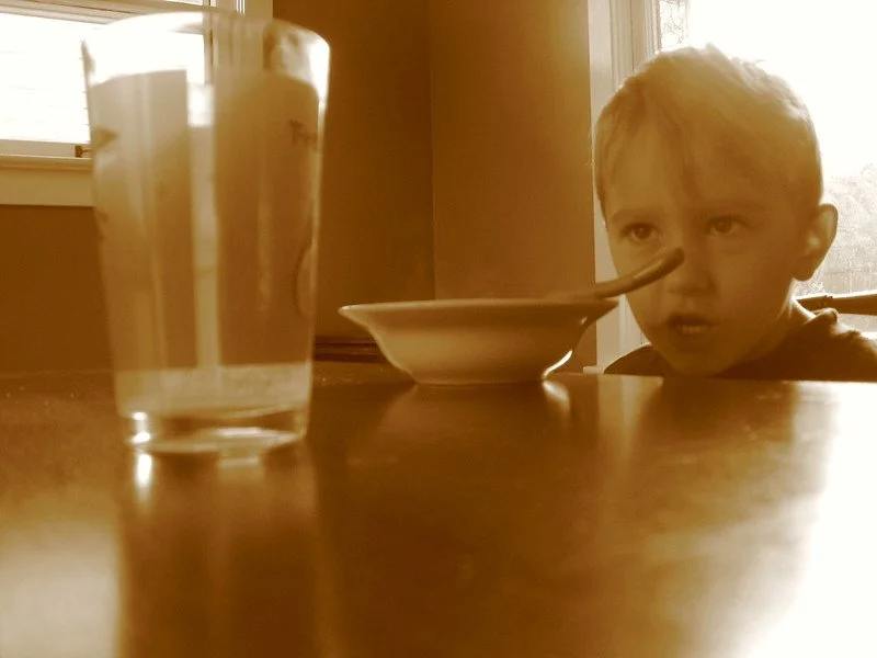 Μαμά, δε θέλω γάλα!!