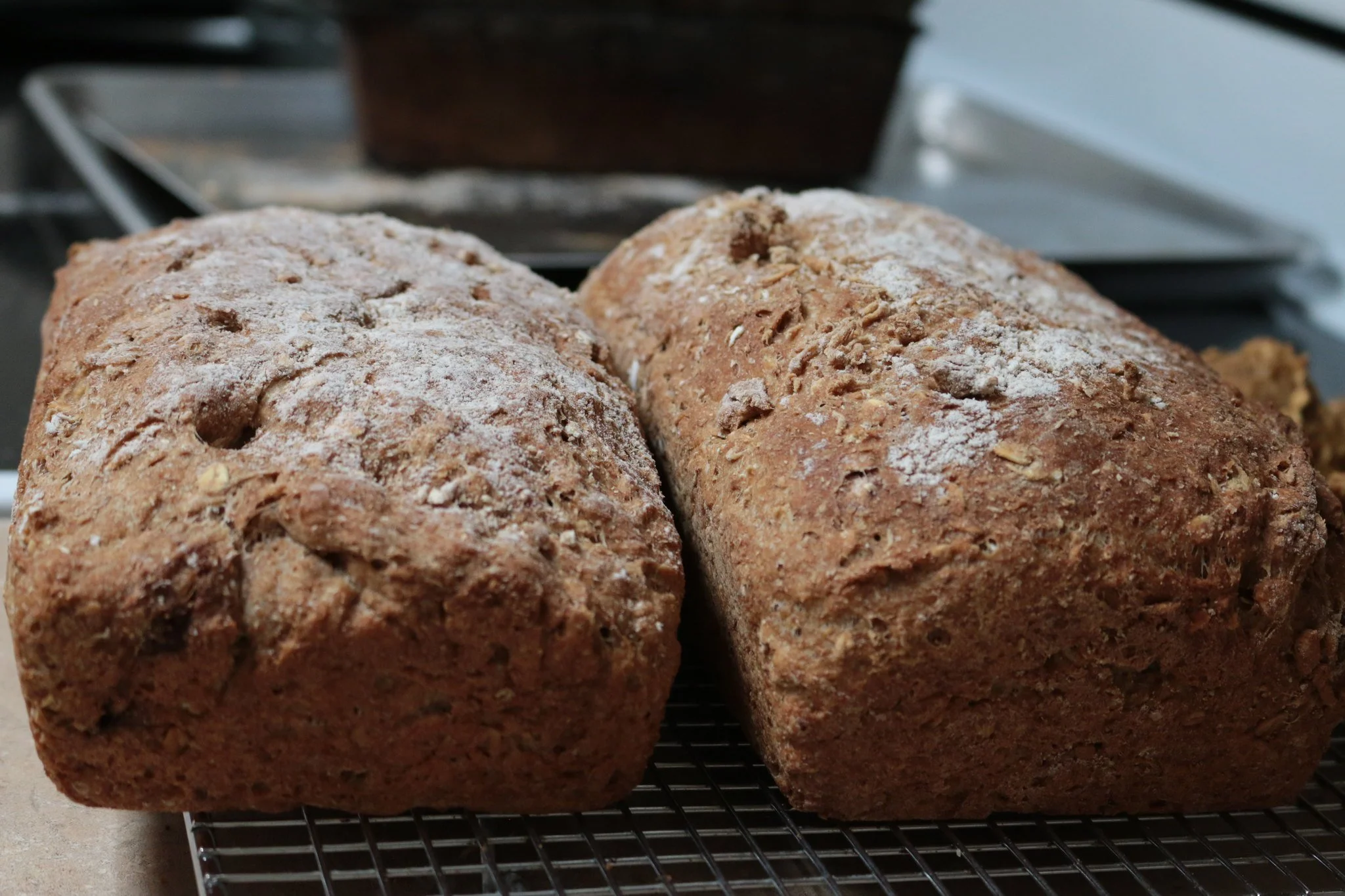 Ψωμί με αλεύρι από χαρούπι