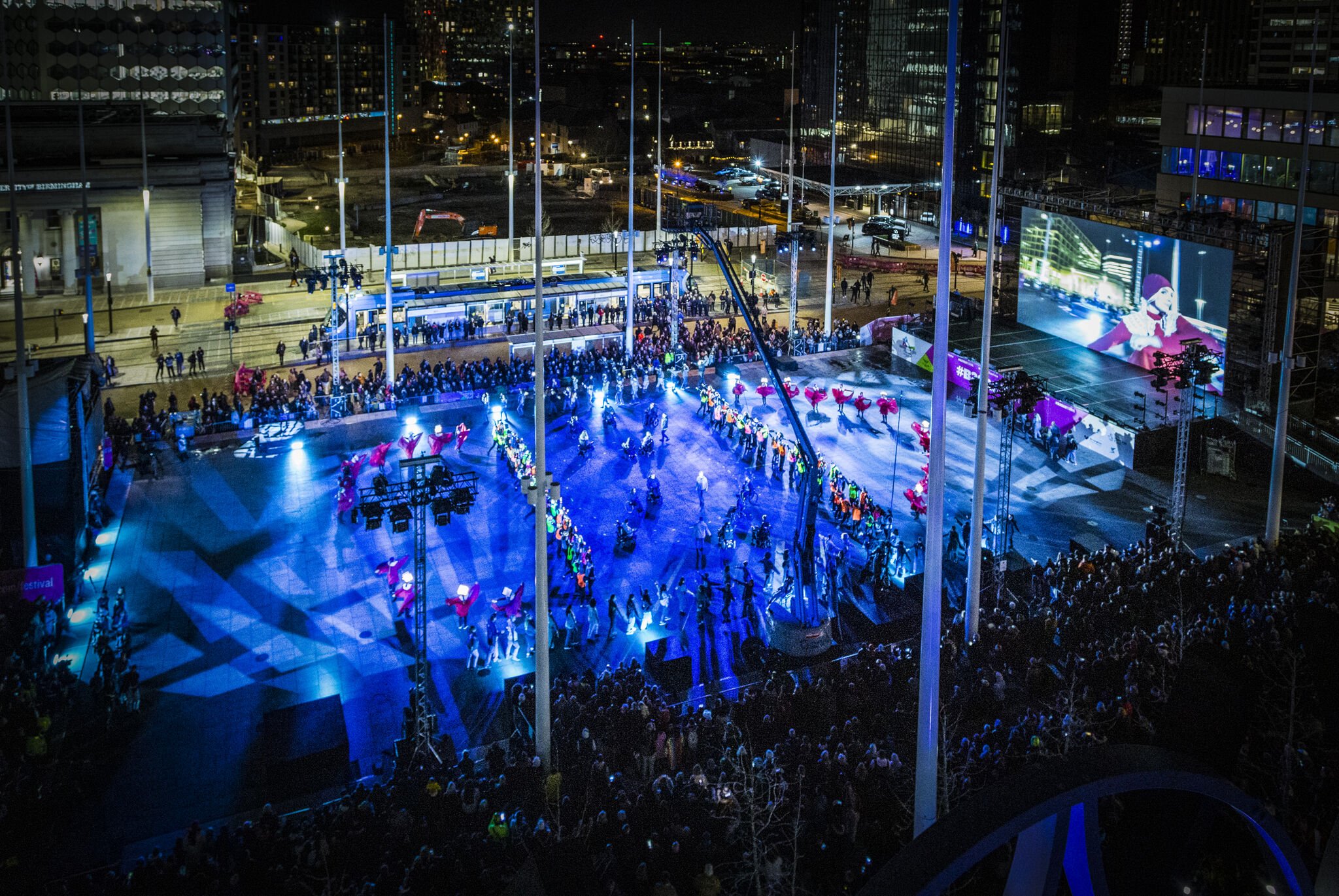 Main stage for Birmingham 2022 Festival 2