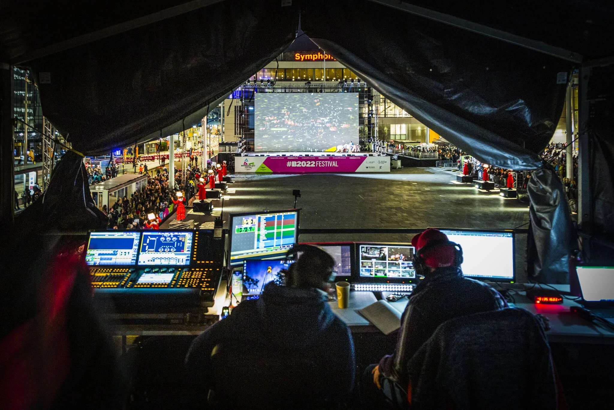 Main stage for Birmingham 2022 Festival 4