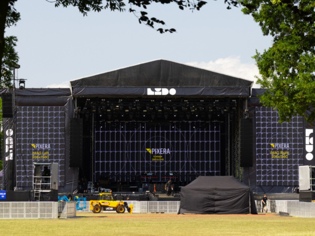  Star Live VerTech stage at the inaugural LIDO Festival, Victoria Park London.  