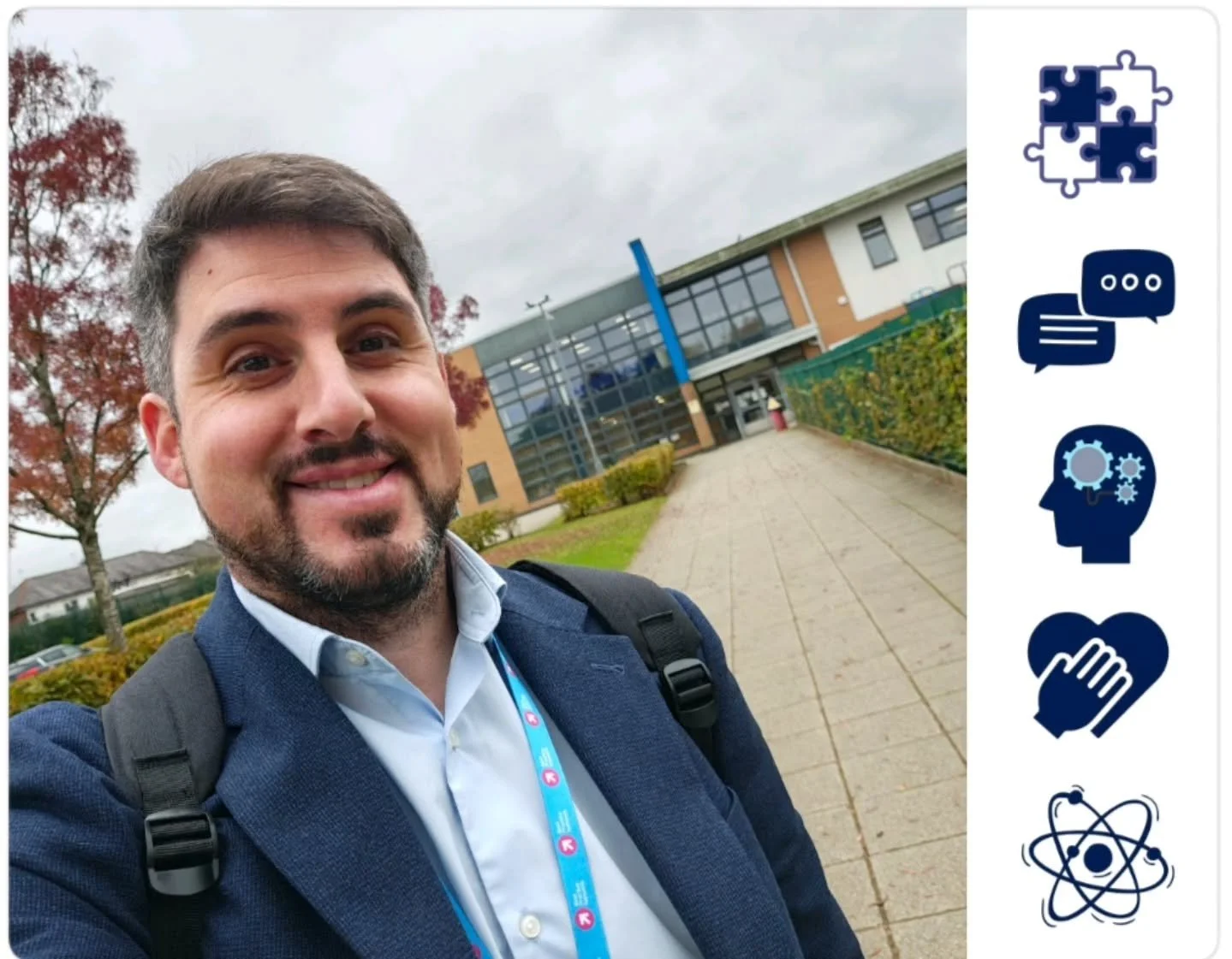 I've visited 3 of my 4 students over the last week and what has been lovely to see is the positivity and enthusiasm shown by all of them.
Education is a tough place to be sometimes. The intensity of the job day-to-day doesn't have many parallels, wh