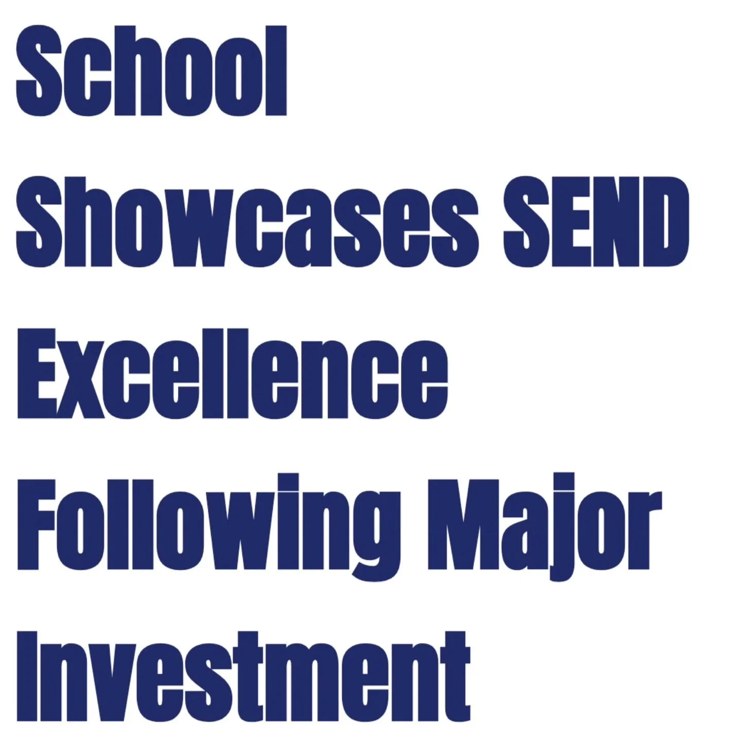 A bit more on Georgia Gould, minister for school standards visit to my wife's school.

Some really important work going on here!

https://tamesidelocaloffer.co.uk/school-showcases-send-excellence-following-major-investment/