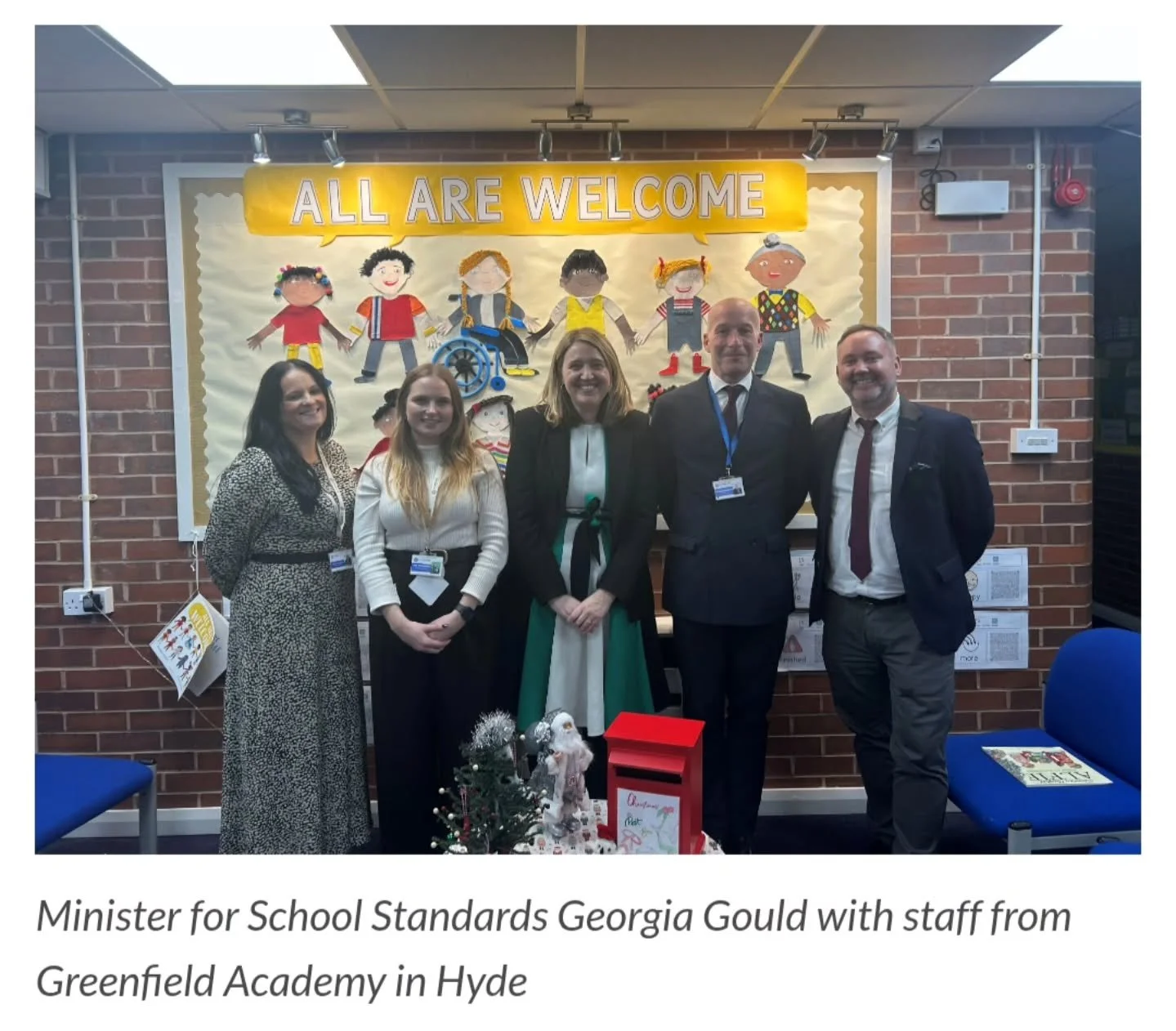 Happy Christmas Eve @mrs_zoe_neo 

You're in the news again!

Check it out here:

https://www.tamesidecorrespondent.co.uk/2025/12/23/minister-sees-how-hyde-school-is-adapting-mainstream-education/?fbclid=IwZnRzaAO4zSZleHRuA2FlbQIxMQBzcnRjBmFwcF9pZAo2