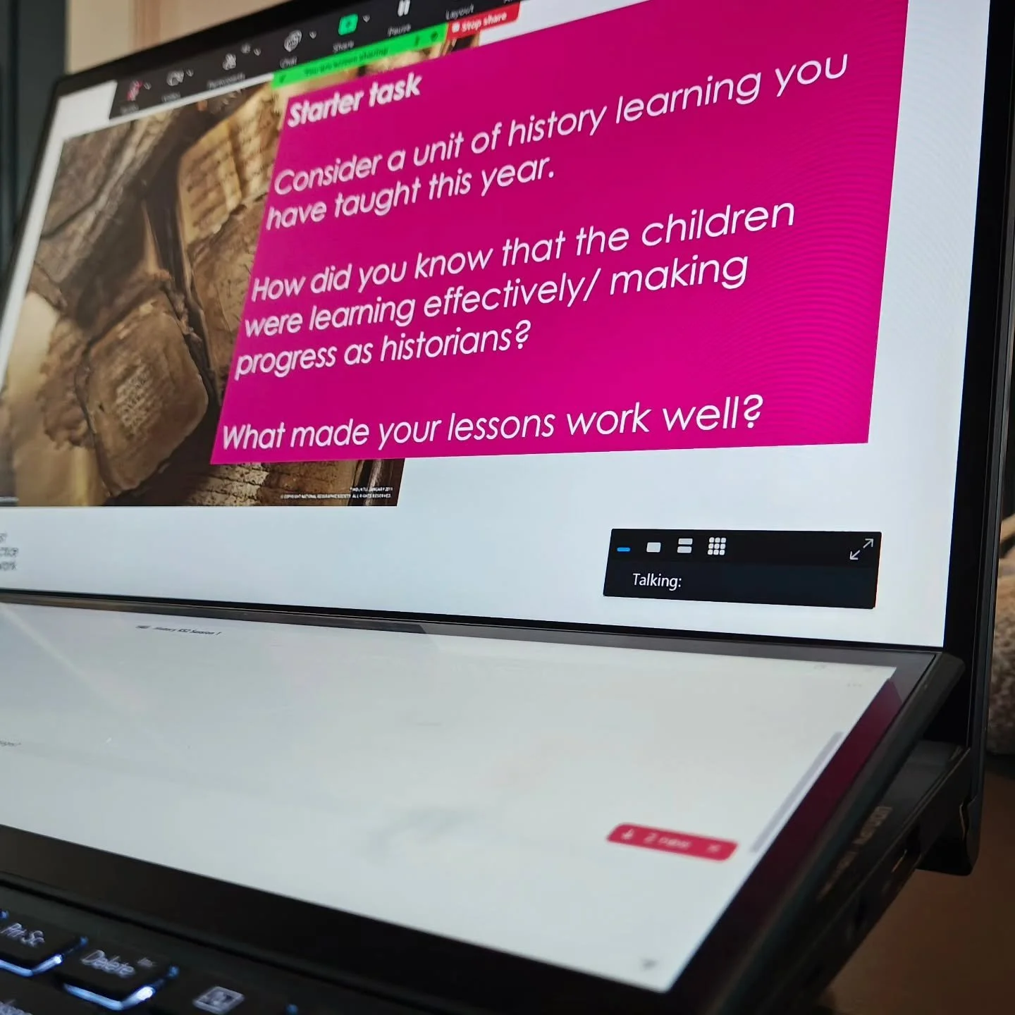 Great to deliver history and geography webinars for @bestpracticenetworkbpn

Plus, have you seen that I'm giving away a free copy of either my golden threads publication for history or geography? (your choice if you win)

Check it out here:

https://