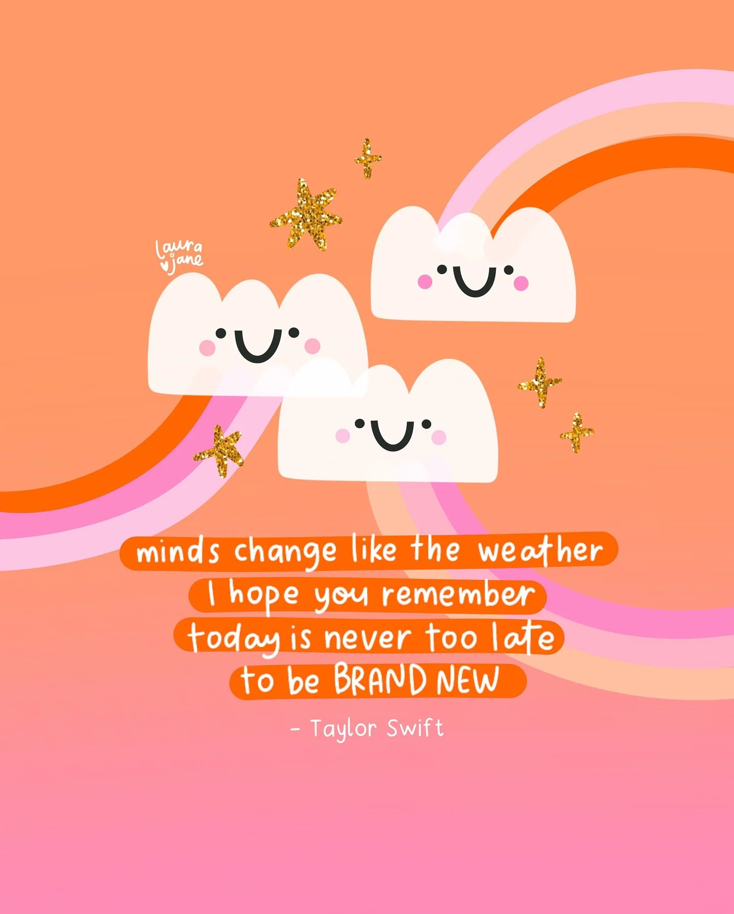 &hellip;it&rsquo;s never too late to be brand new 🧡✨ (like a new era ❤️&zwj;🔥❤️&zwj;🔥❤️&zwj;🔥)

#taylorswiftlyrics #ts12 #seeyounextera🧡 #taylorquotes #swiftiequotes #cutequoteoftheday