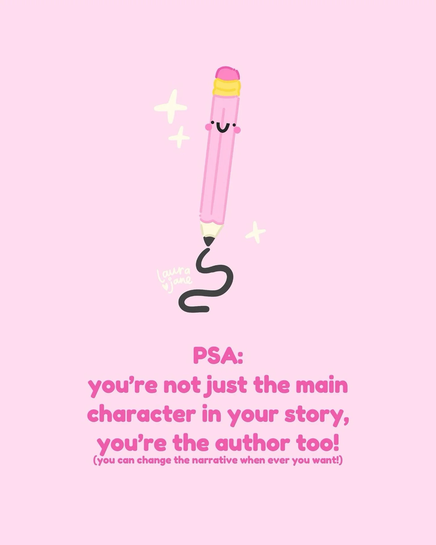 It&rsquo;s time to swap &lsquo;main character energy&rsquo; for &lsquo;author, director and producer of my own story&rsquo; energy ✨✨✨

You can&rsquo;t control everything that happens in life, but you CAN control the stories you tell yourself about w