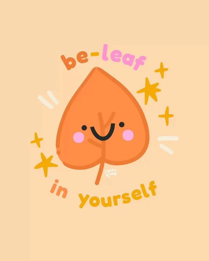 Tis the season to let go of the insecurities, shed the doubt and&hellip;
Be-leaf in yourself 🍁🍂✨

I be-leave in you! 🥰🍁✨

What&rsquo;s something you want to let go of this autumn? Share it in the comments and let&rsquo;s be-leaf in ourselves toge