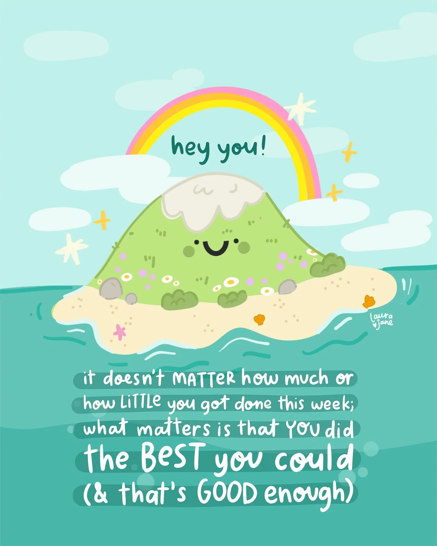 Midweek reminder: you&rsquo;re doing your best &amp; that&rsquo;s good enough 💖✨

Tag someone in the comments you think needs this reminder today ⬇️