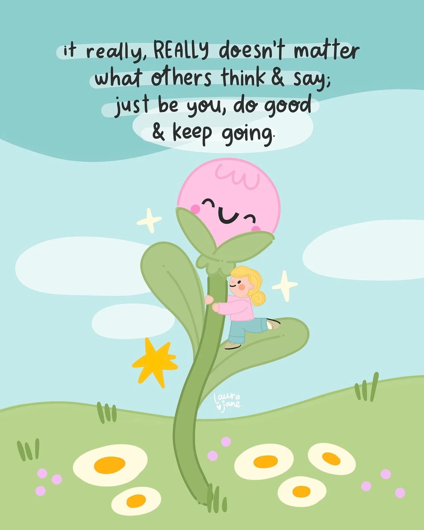 People will underestimate you, they will doubt you, they will lack the vision to see what you know DEEP in your heart is right for you, but you can&rsquo;t let that stop you ✨🌱

Hold your head up, take a deep breath,
Stay true to yourself, be kind a
