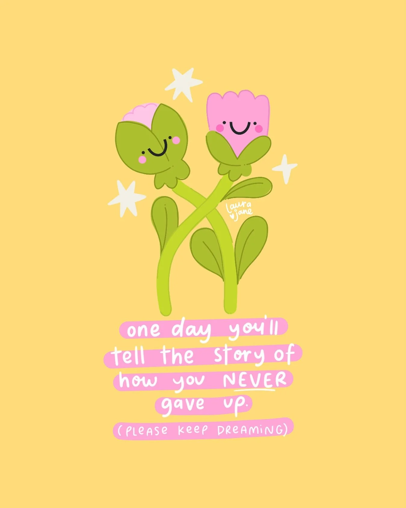 A little weekly reminder to keep chasing your dreams;
It doesn&rsquo;t really matter how long it takes you to get there, 
becuase when you do you&rsquo;ll know that all the hard work was worth it 
and you&rsquo;ll get to tell the story of how you nev