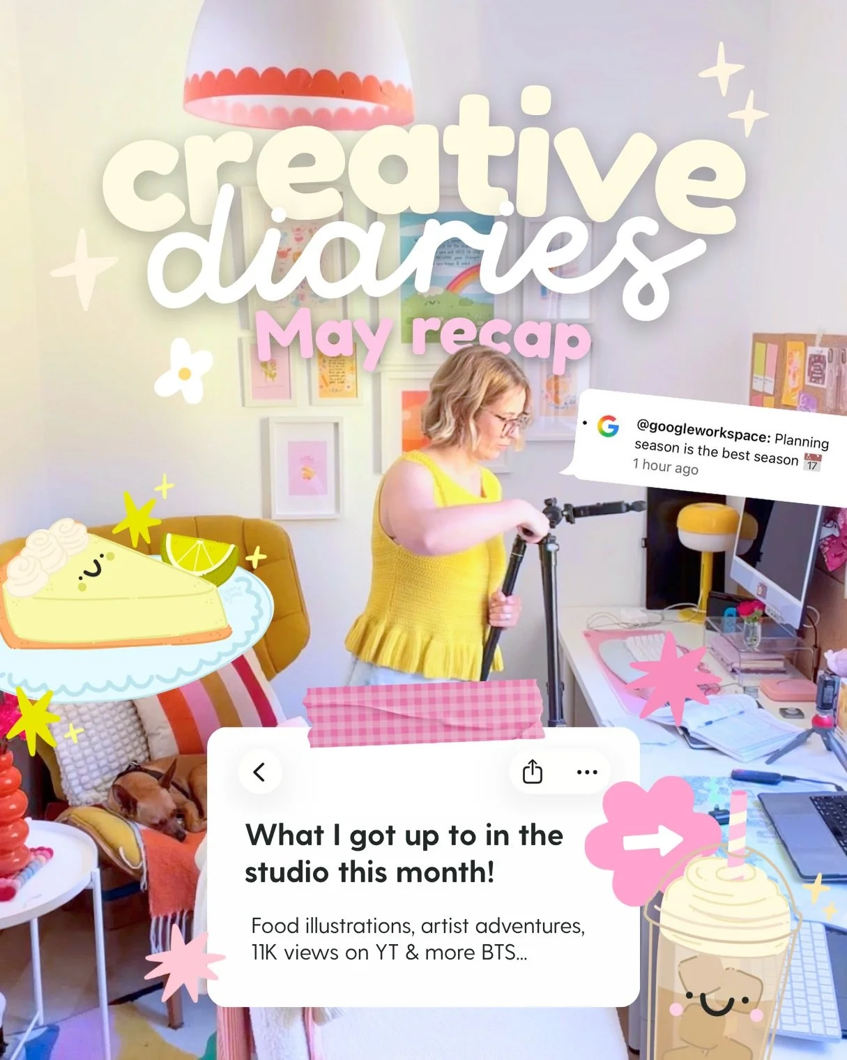 May was such a creative month 🥹✨

Here&rsquo;s hoping June will be full of as much creativity and good community vibes 💖✨

ps: if you want the link to my Creative Pals membership on Patreon just comment &lsquo;pals&rsquo; below 🥰

#creativediaries