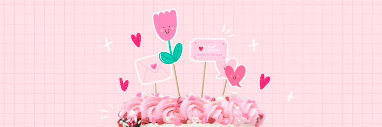 Delightful and Easy Valentine's Cake Toppers: Printable Project — Laura ...