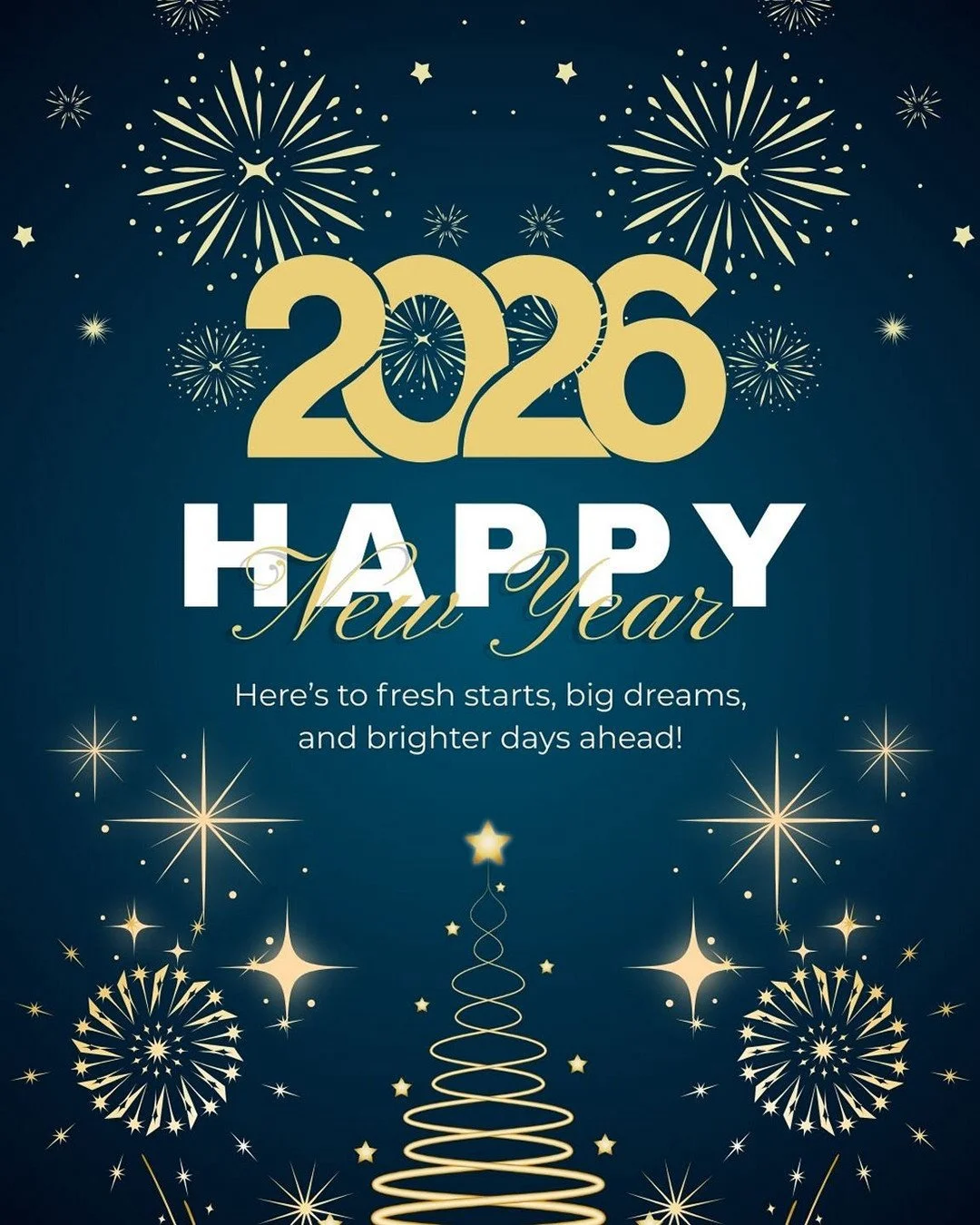 Happy New Year! 2026! 🥳🍾