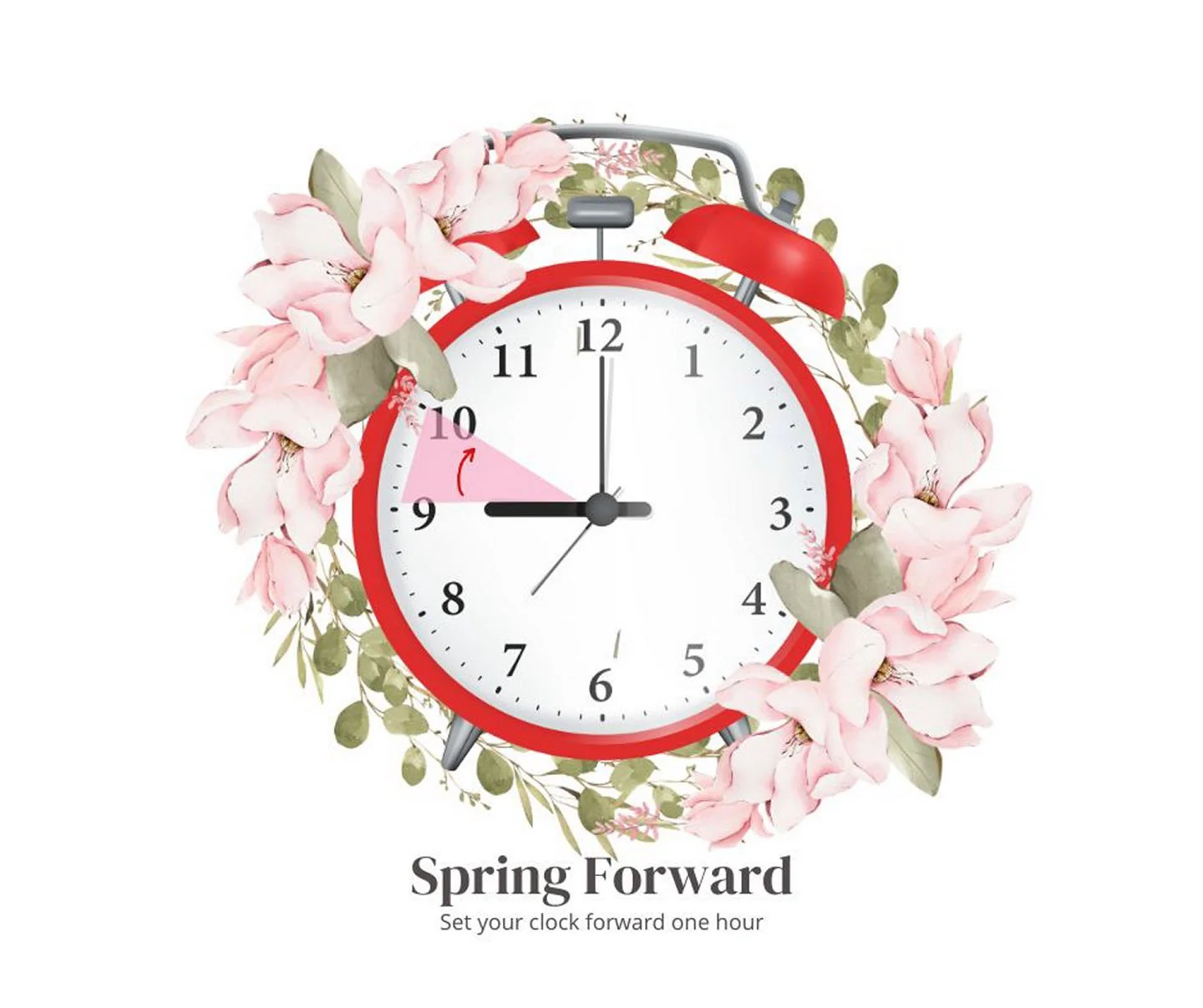 Don't forget to set your clocks one hour forward!