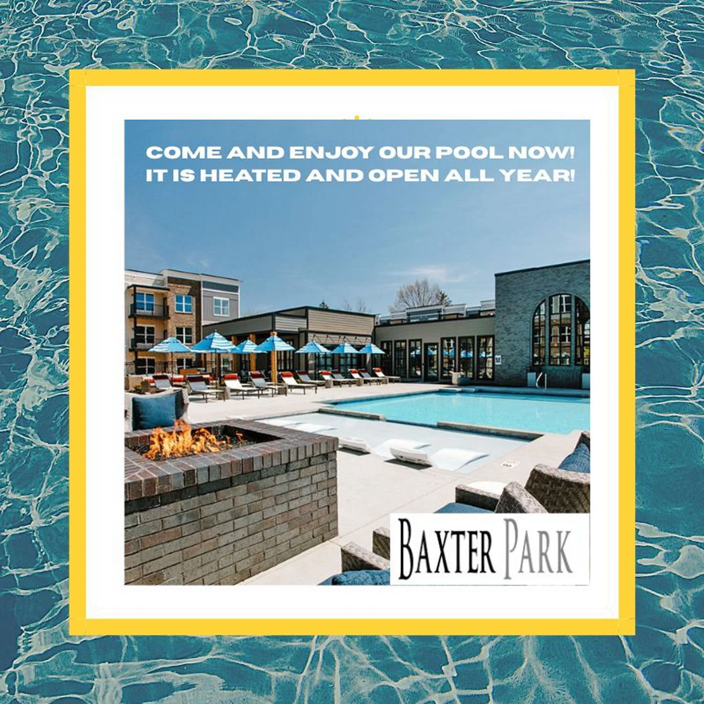 Become a Baxter Park Resident today and enjoy our heated pool all year long! Call to schedule a tour today! 614-573-3030