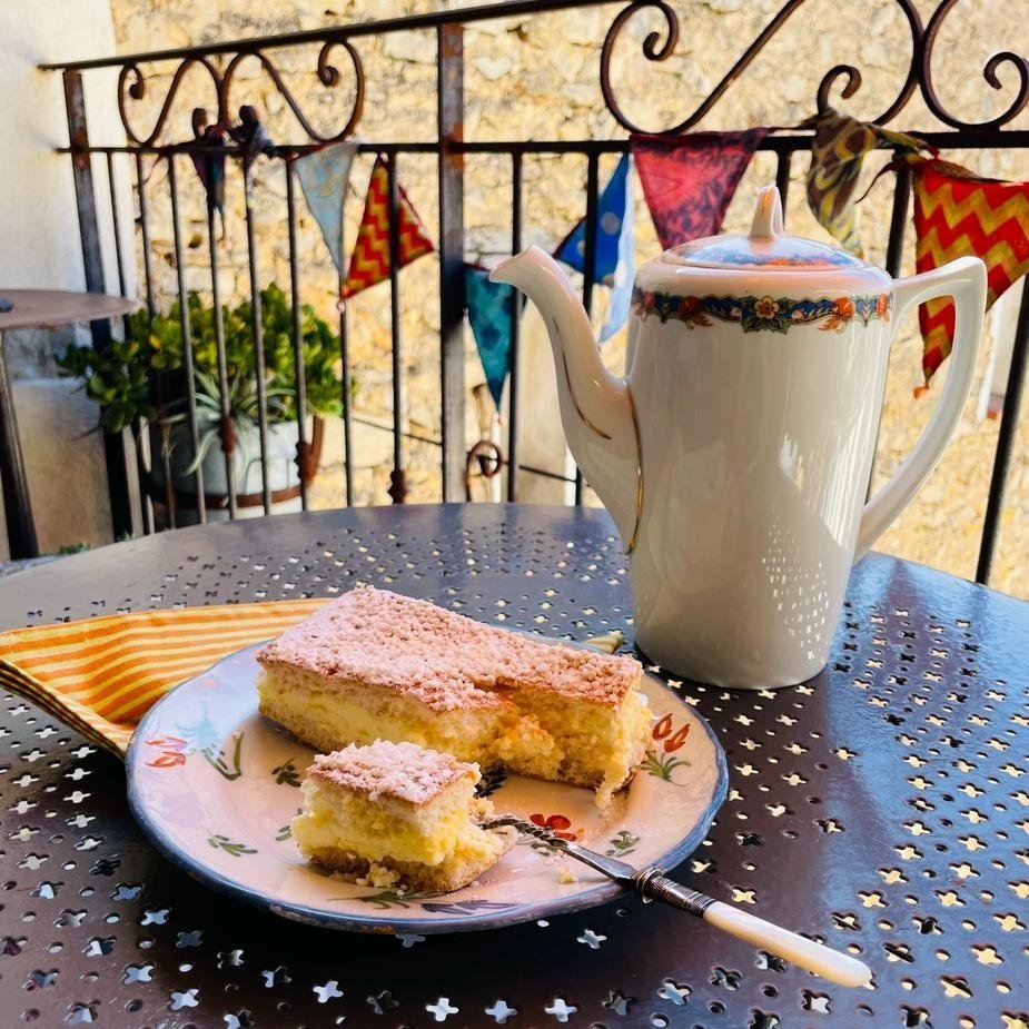 RECIPE OF THE MONTH TARTE TROPÉZIENNE