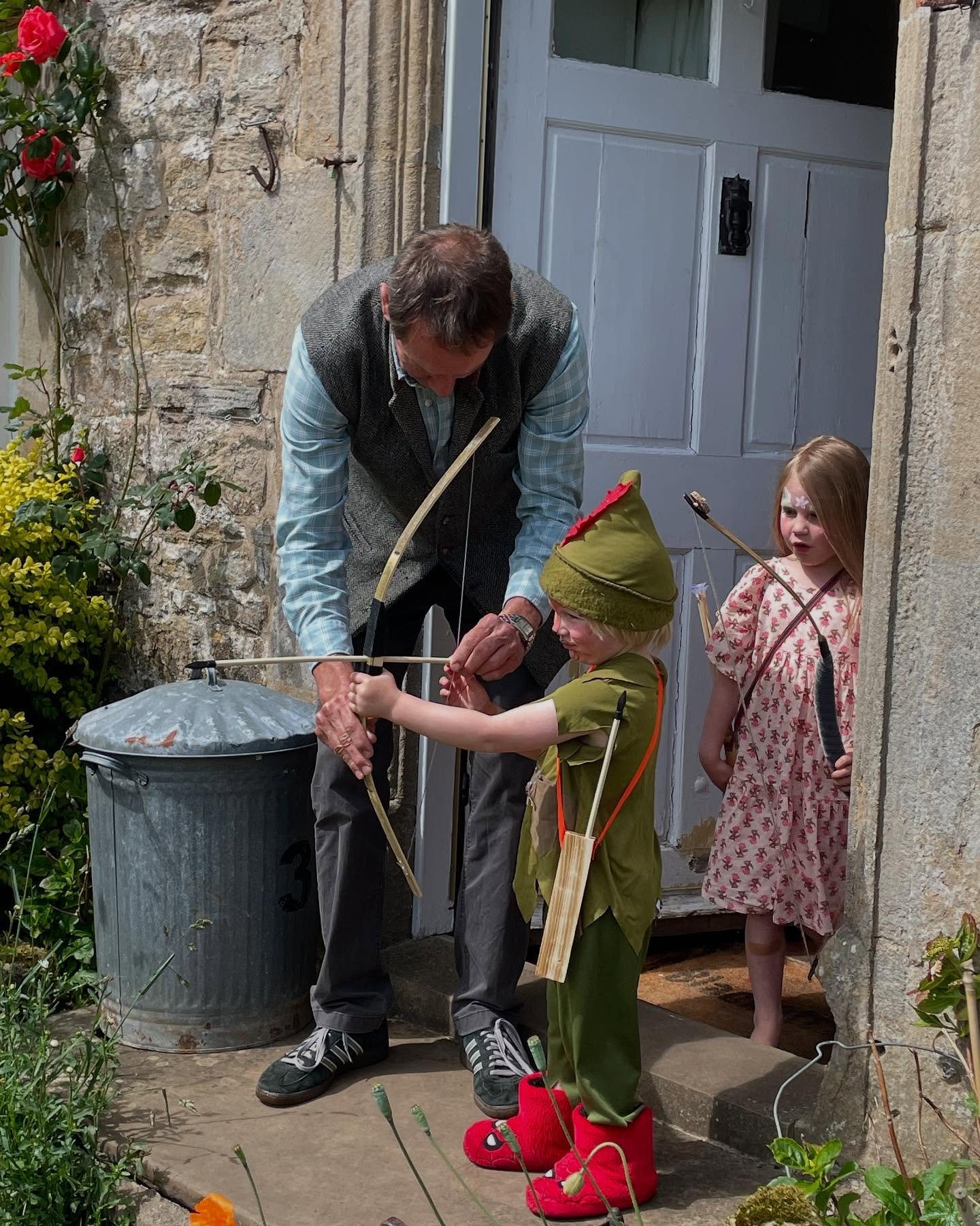 A weekend of bliss&hellip; the simple delights of childhood 🫶 We&rsquo;ve been &lsquo;rehousing&rsquo; our treasures &amp; filling a garden already full of fairies (not to mention Peter rabbit &amp; Mr McGregor !) with plants, ancient arches &amp; s