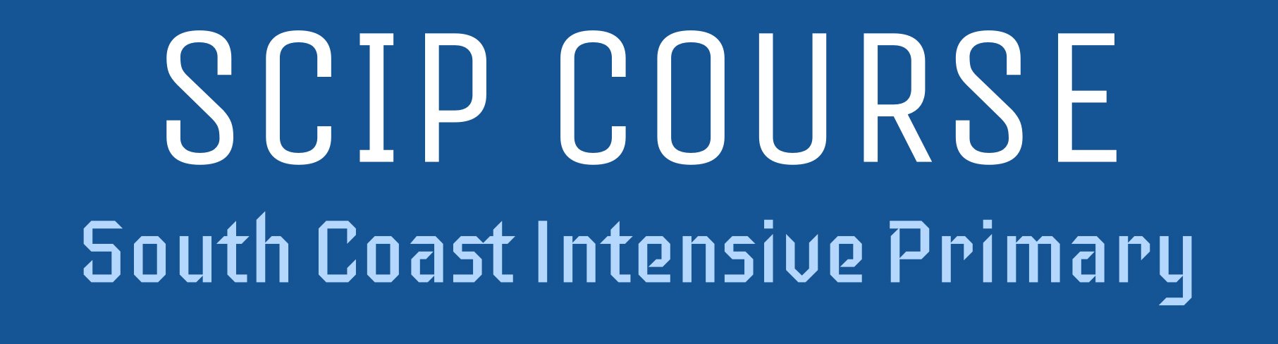 South Coast Intensive Primary Course