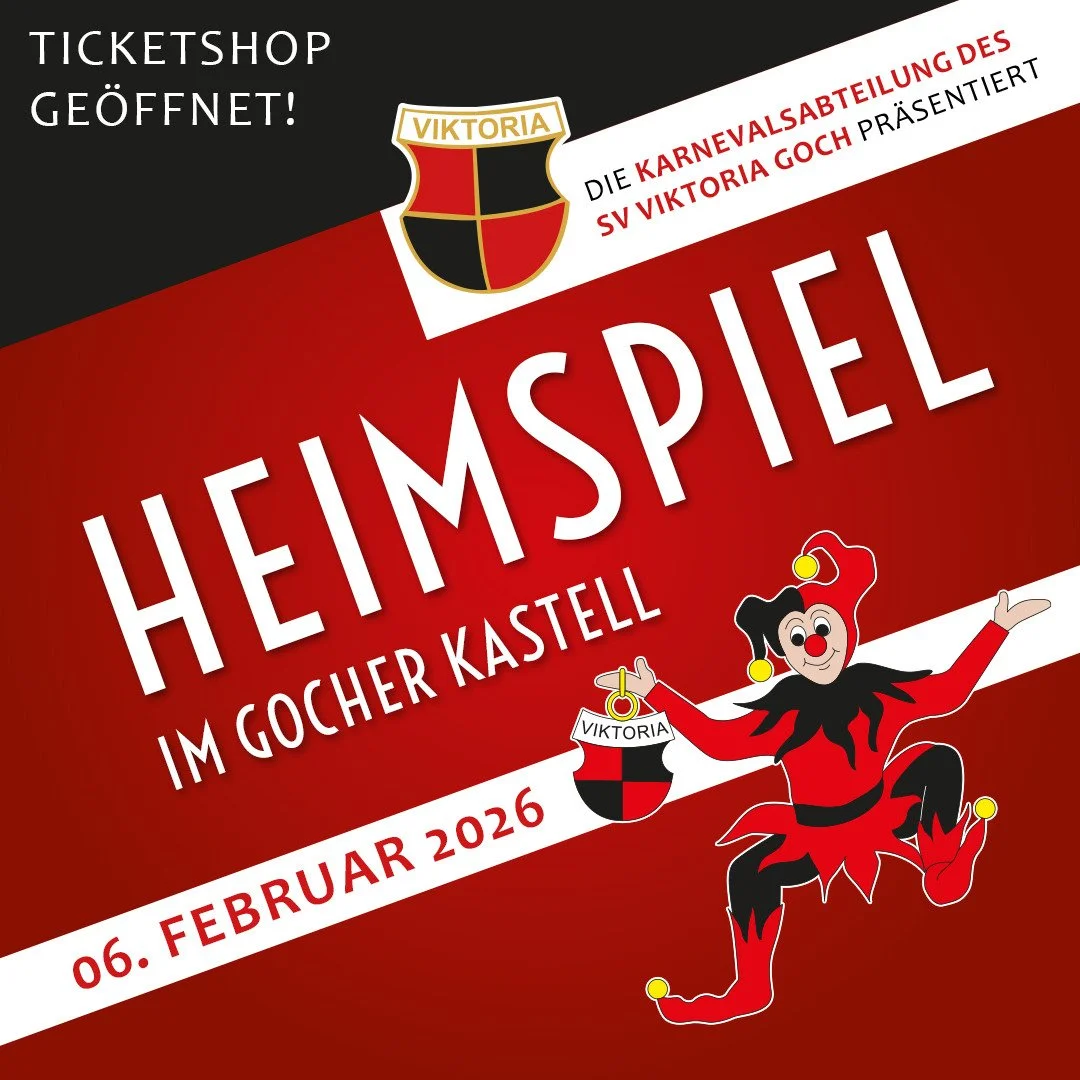 Kartenvorverkauf für unser Heimspiel gestartet