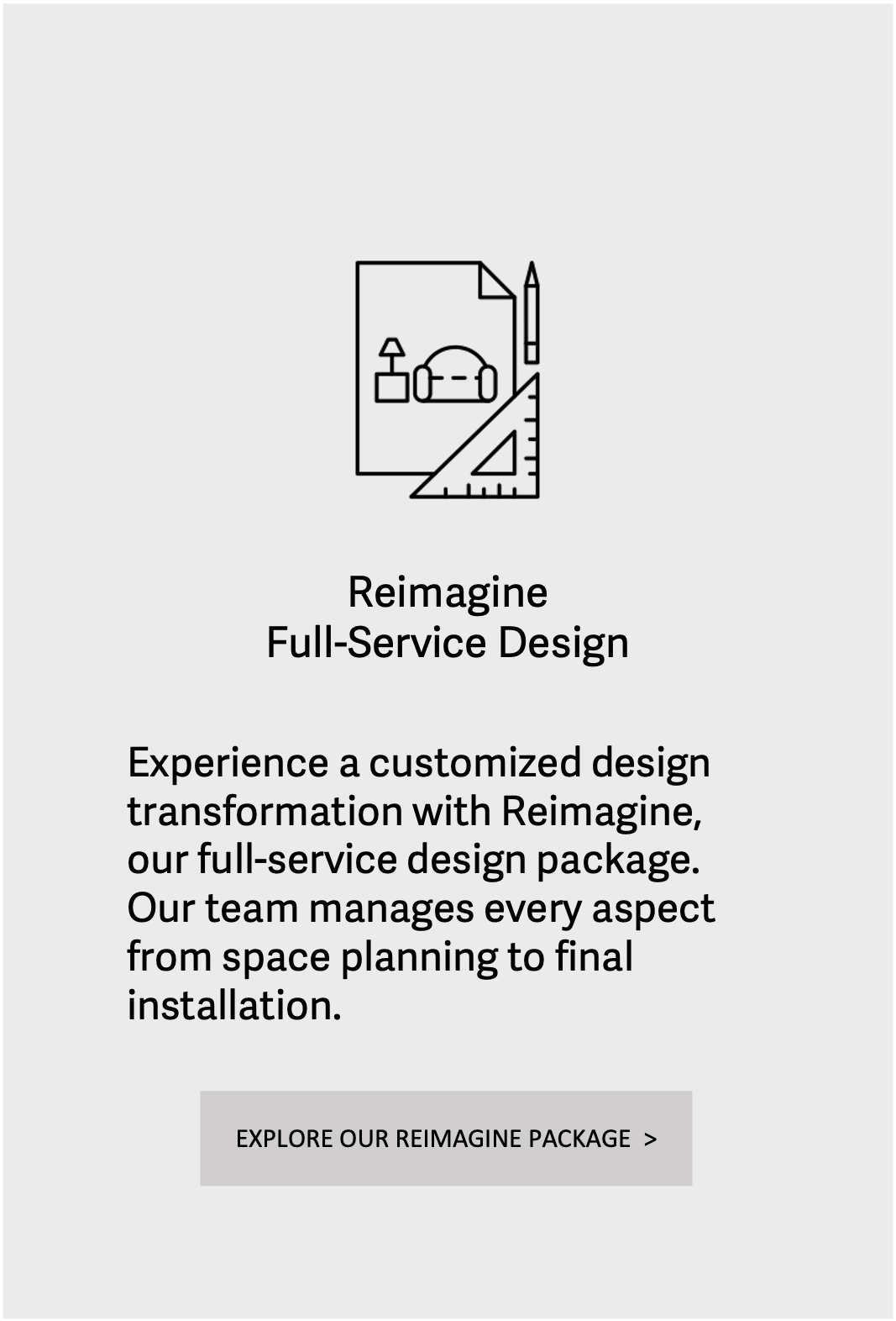 Full Service Design Offering