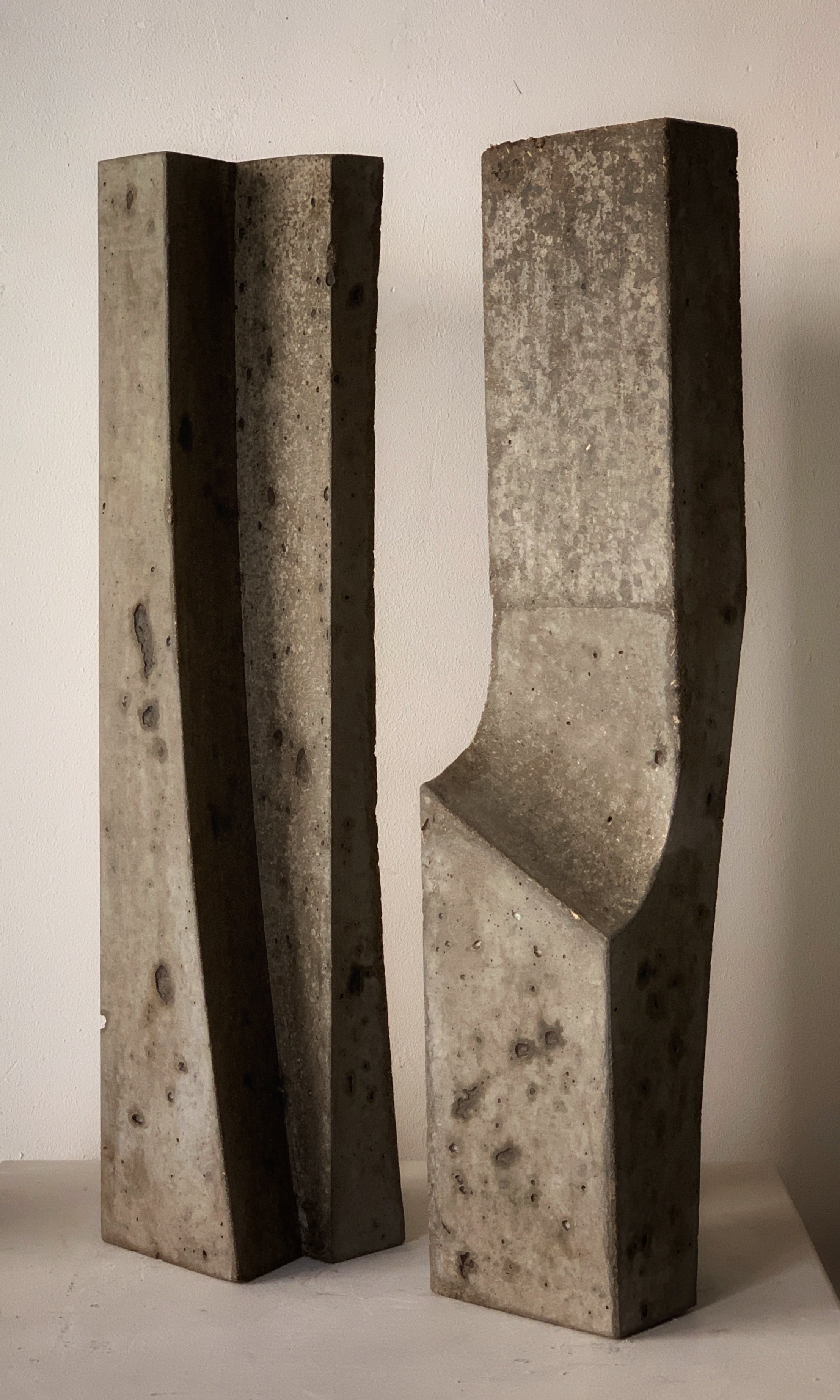 Hard Talk No. 1
cast concrete with Berlin sand, basalt, hemp, horse hair and bees wax.
26 x 49 × 10