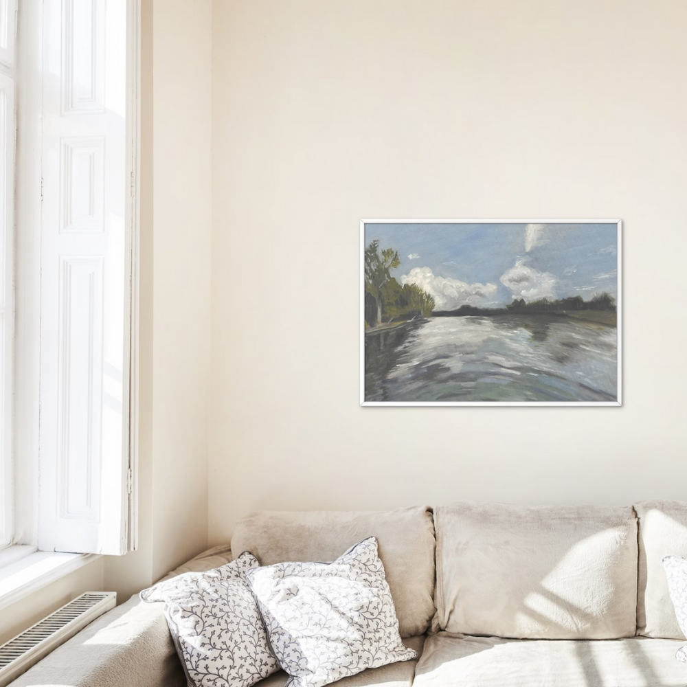 River of Voice, oil on canvas, 11x14, 2025.