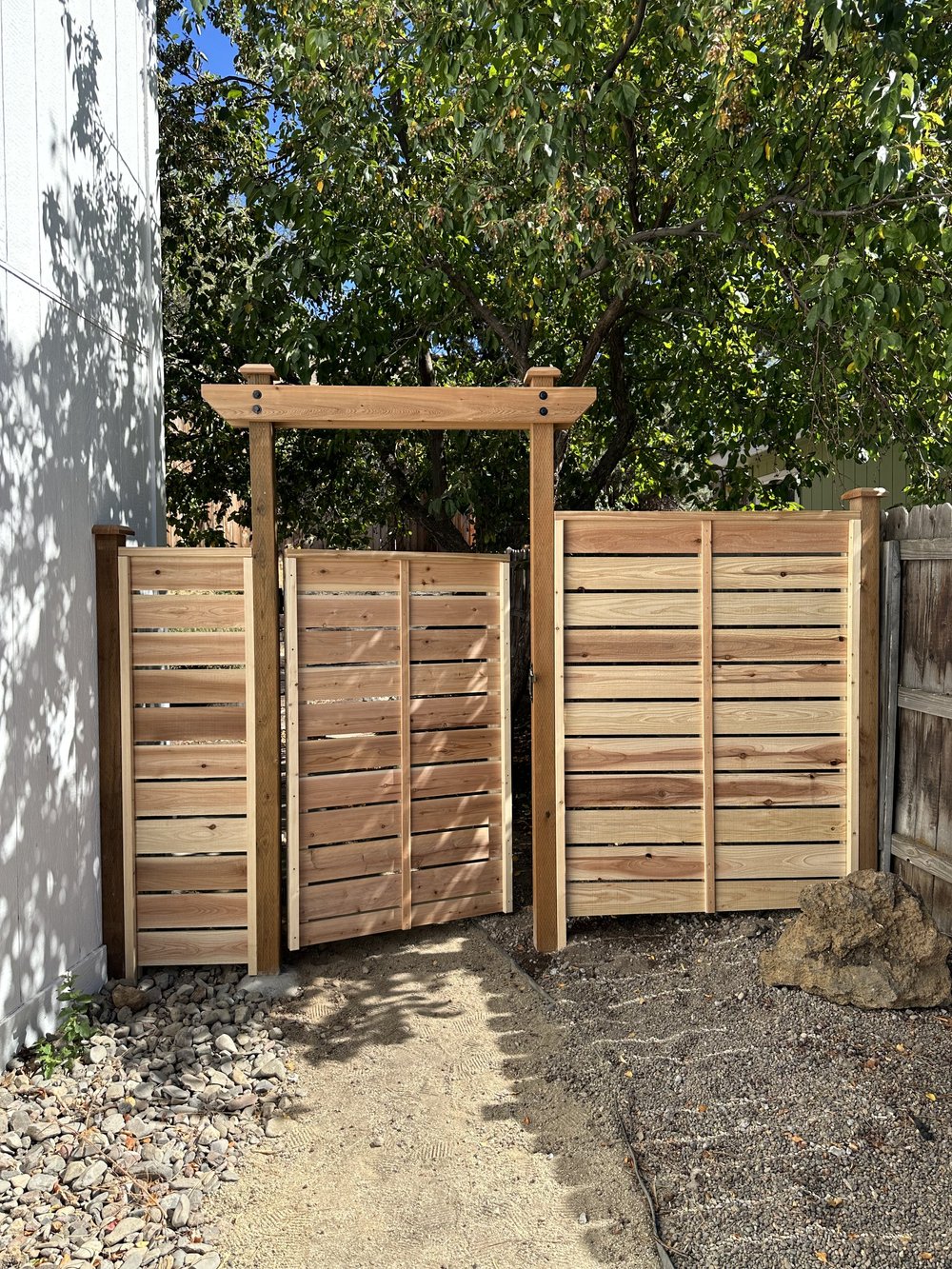 The Best Fences in Bend, Oregon — Cedar \u0026 Stone Artisan Fencing, Gates, and  Flagstone Masonry in Bend, OR, image size:1000x1333