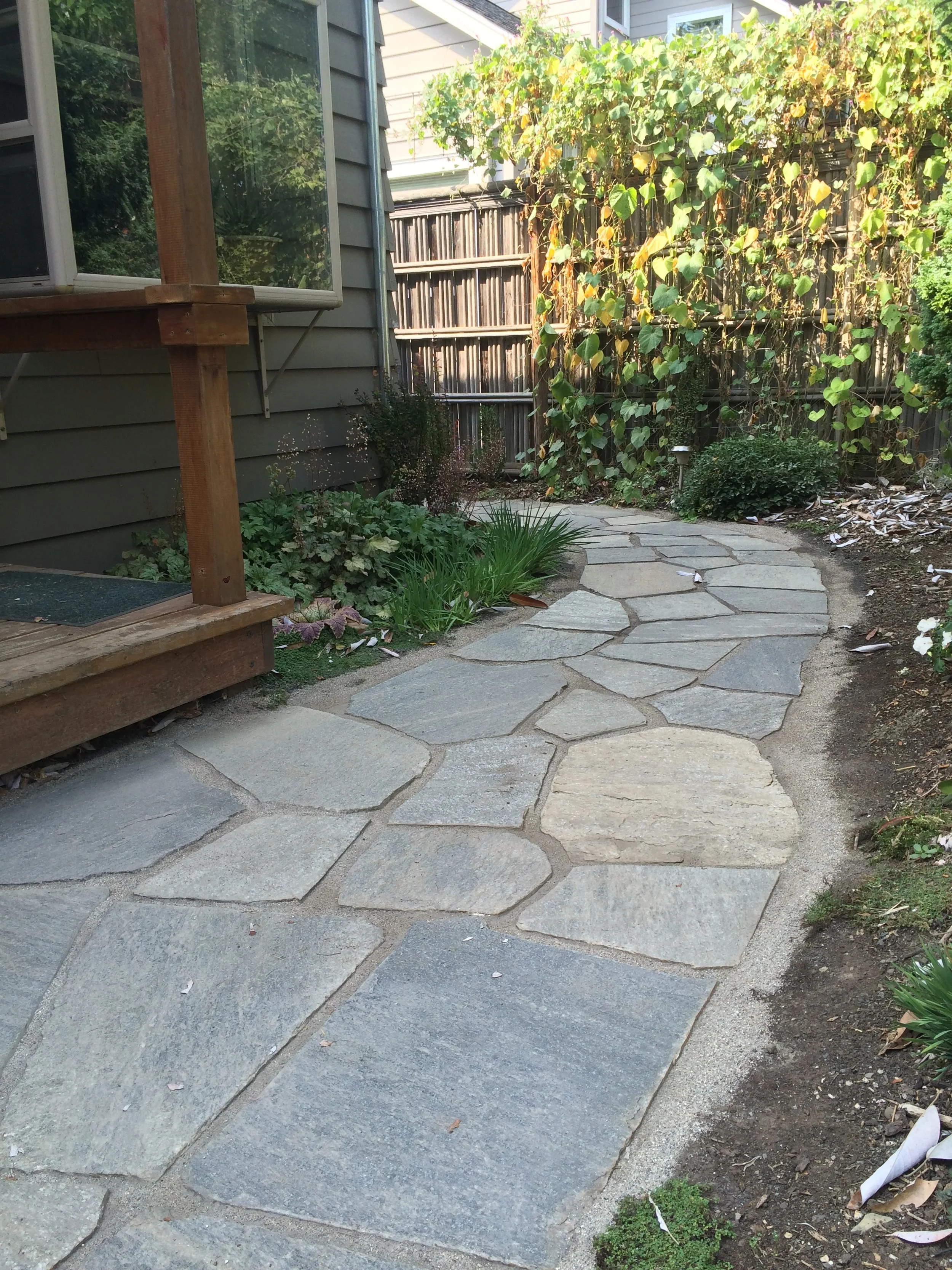 Flagstone Walk way