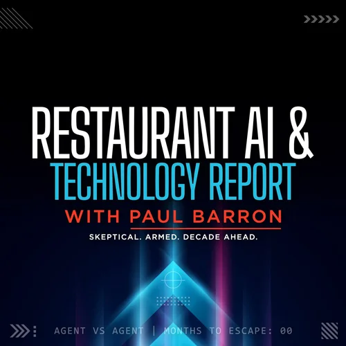The Restaurant AI & Technology Report podcast cover art from Savor