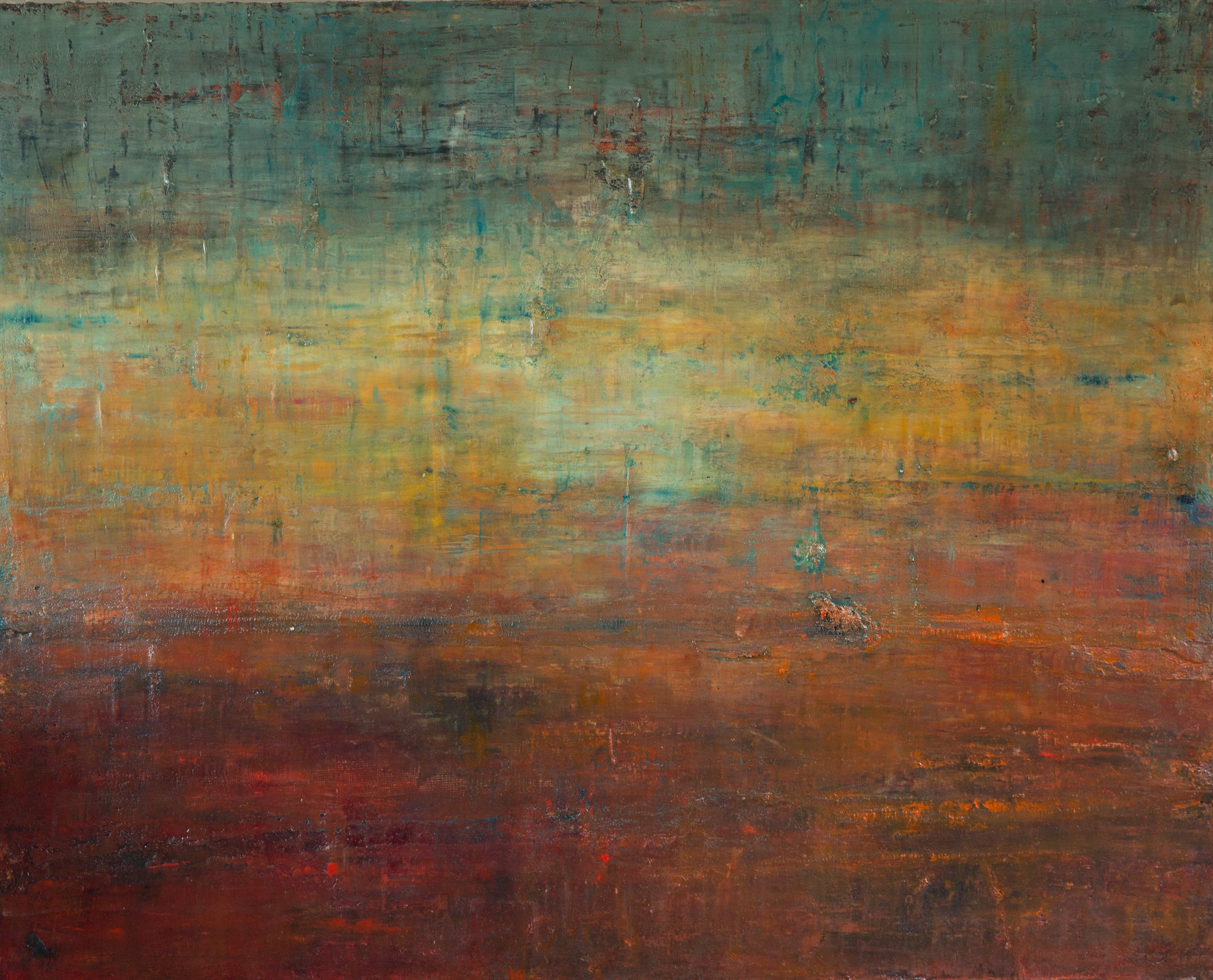 A Certain Kind of Light - 120x100cm - Mixed media on canvas