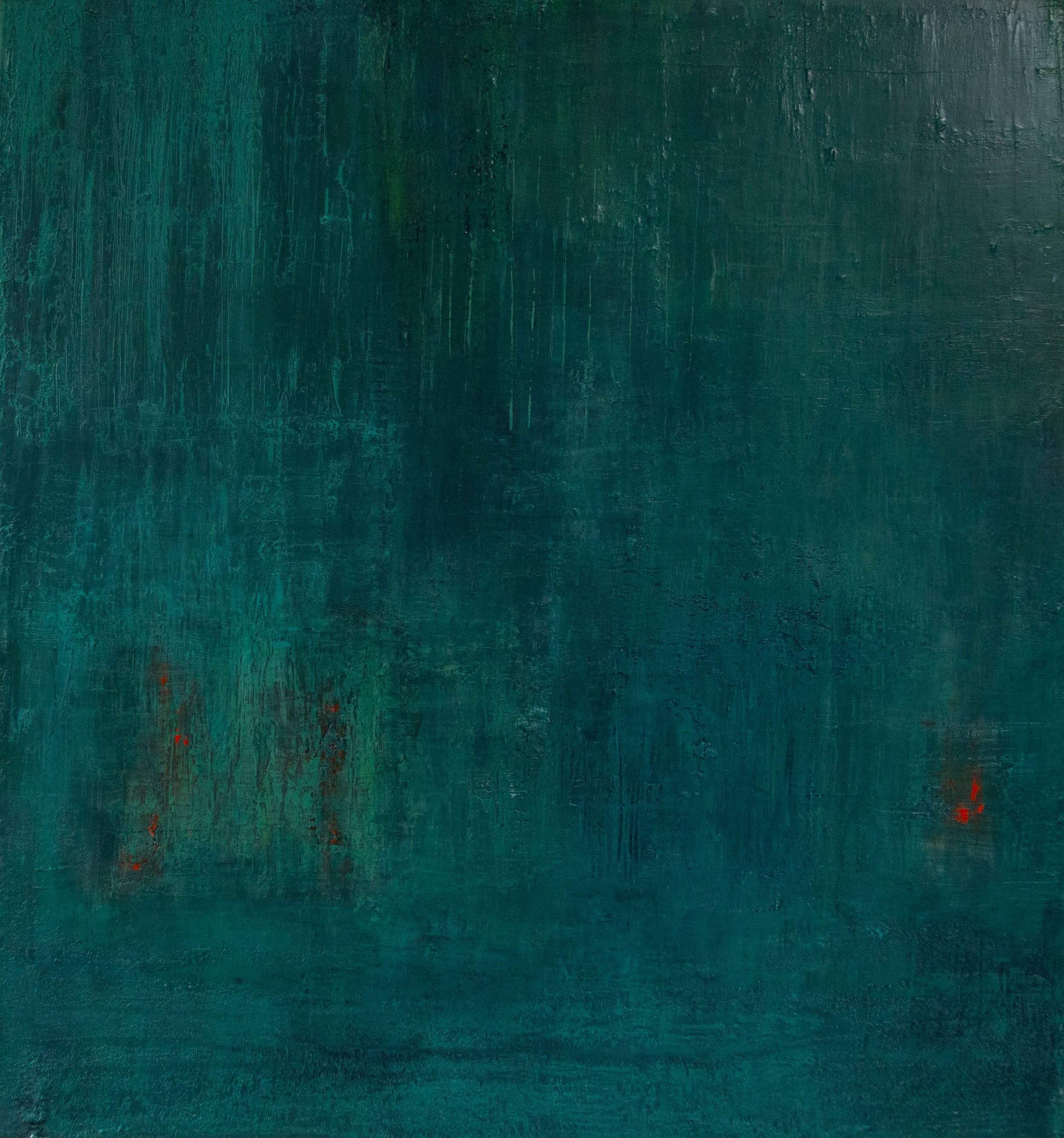 Ground Fractured - 140x140cm - Mixed media on canvas