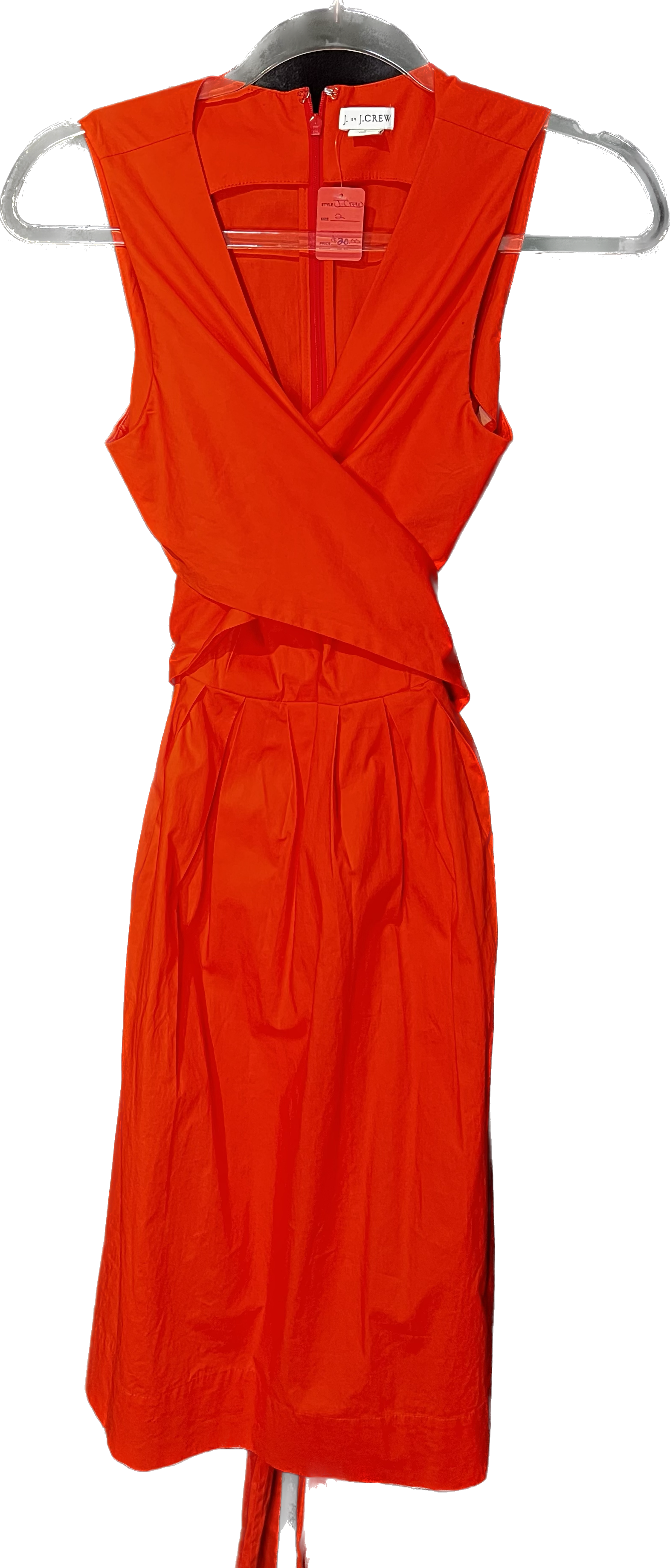 J. Crew Orange Dress