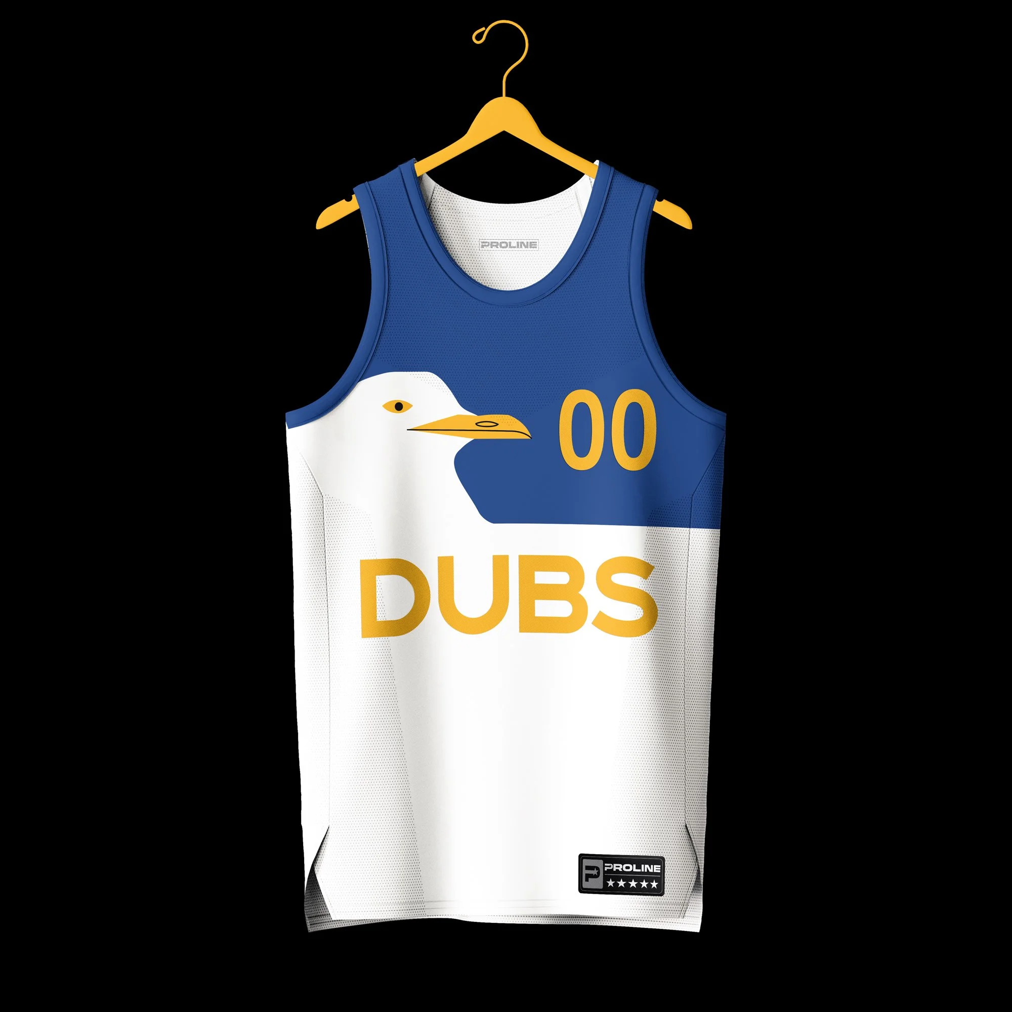 ProLine Artist Series From Rohnert Park San Francisco Dubs Gulls jersey with custom name and number