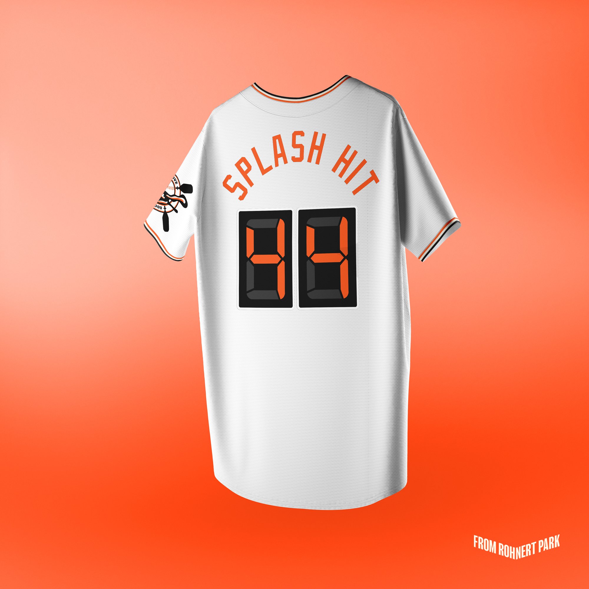 The Cove baseball jersey by ProLine Mockups and Matt Kirner from Rohnert Park