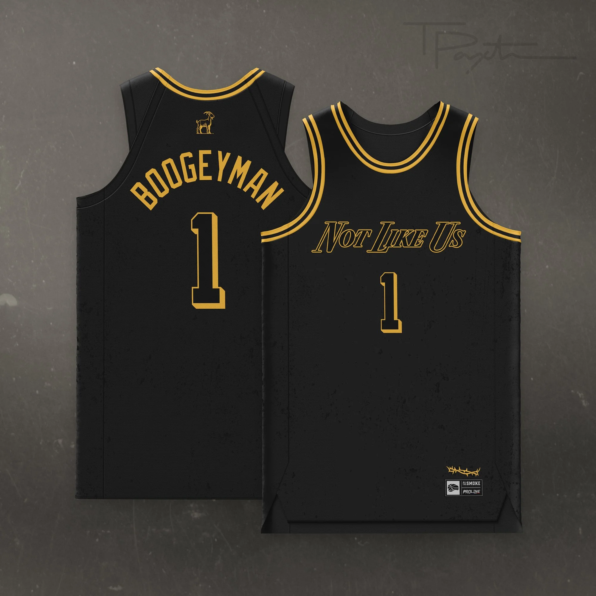 Not Like Us jersey by ProLine Mockups