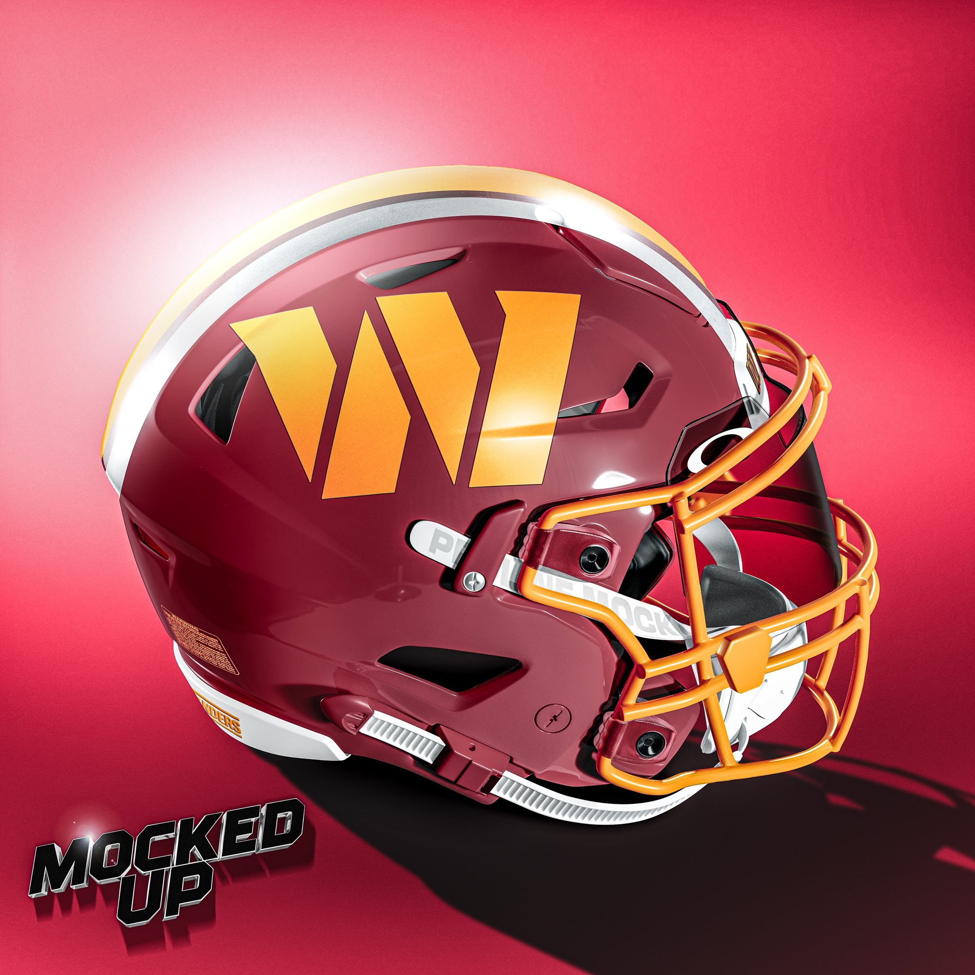 MOCKED UP: WASHINGTON COMMANDERS POSSIBLE UNIFORMS???