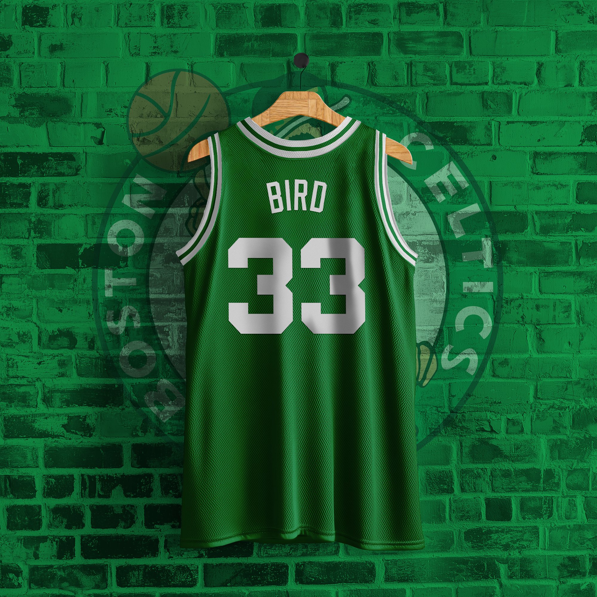 ProLine Basketball Jersey Mockup Template for Photoshop - Vintage Front and Back View
