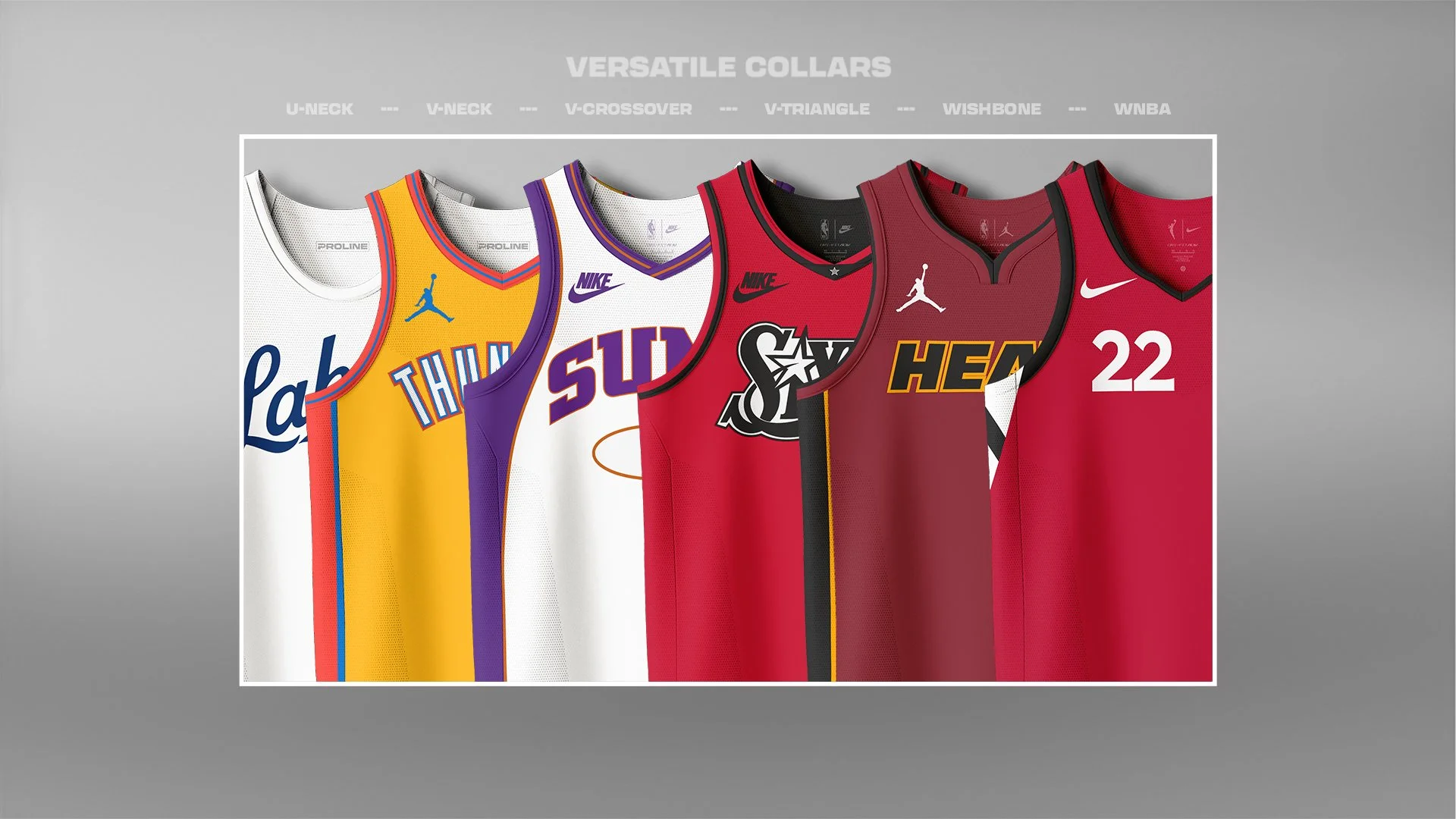 ProLine Basketball Jersey Mockup Template for Photoshop - Front Hanger View