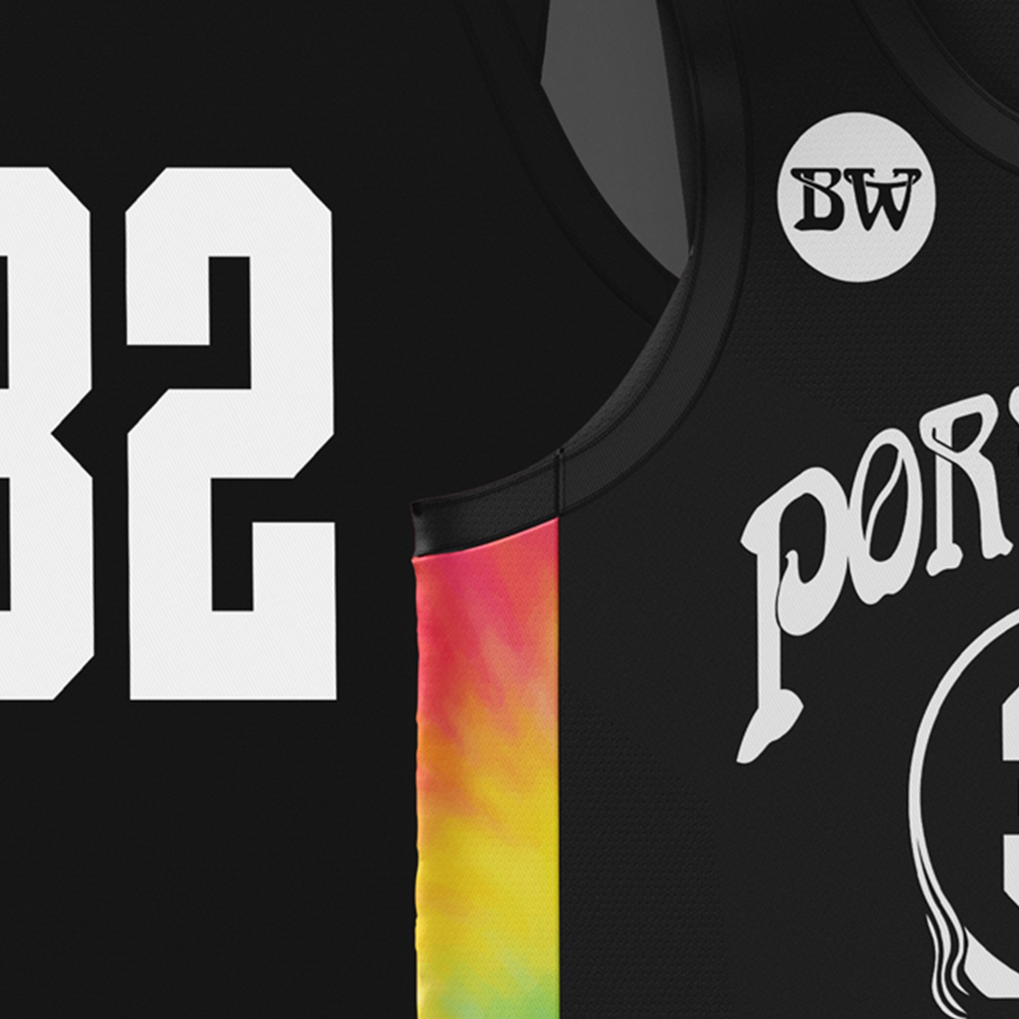 Clyde Walton Artist Series Portland Jersey by ProLine Mockups
