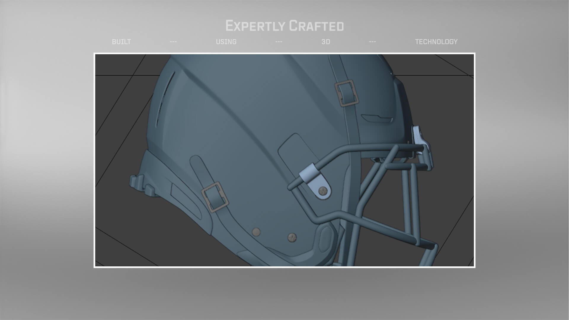 3D model of Schutt F7 helmet by ProLine Mockups.