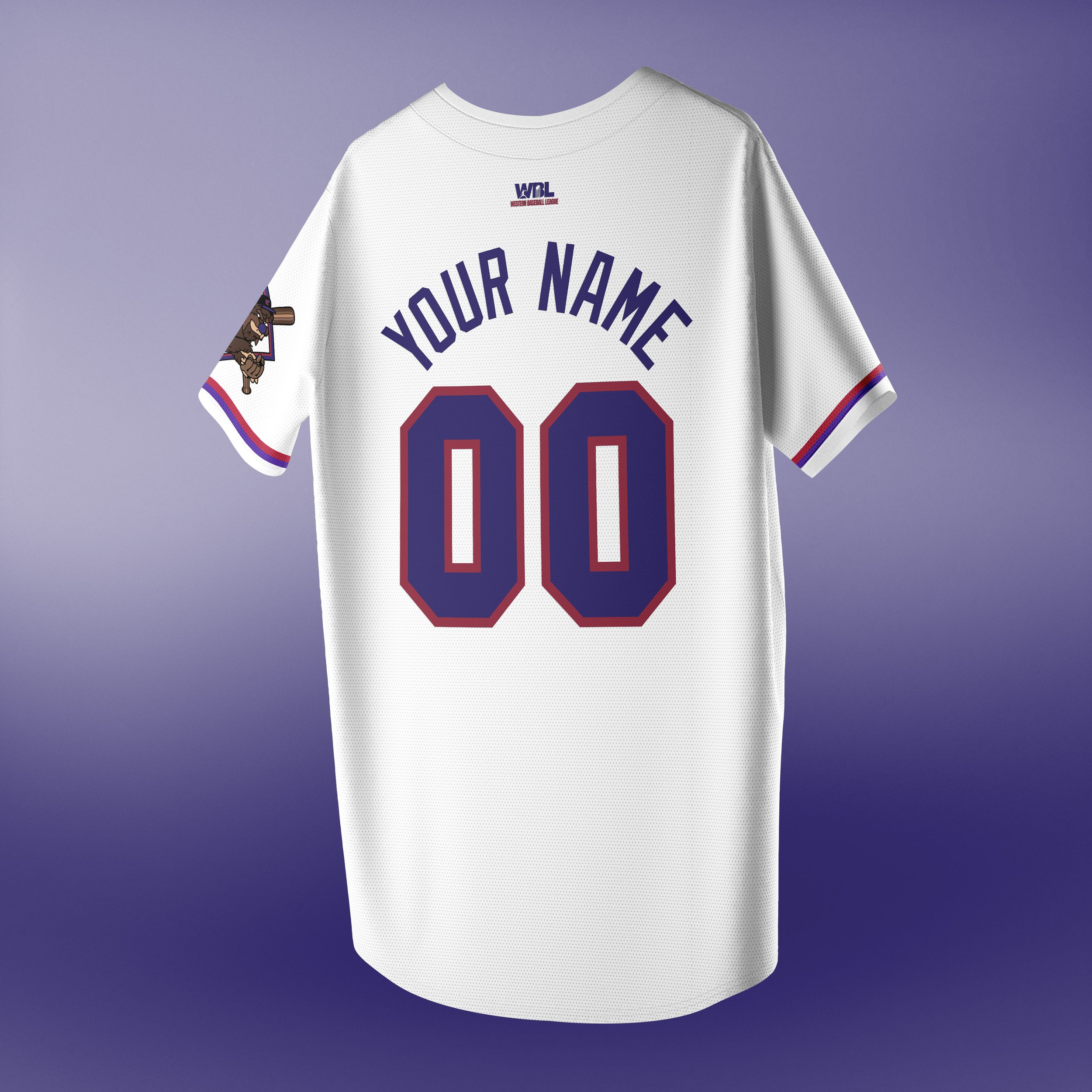 ProLine Artist Series From Rohnert Park Crushers Baseball Jersey