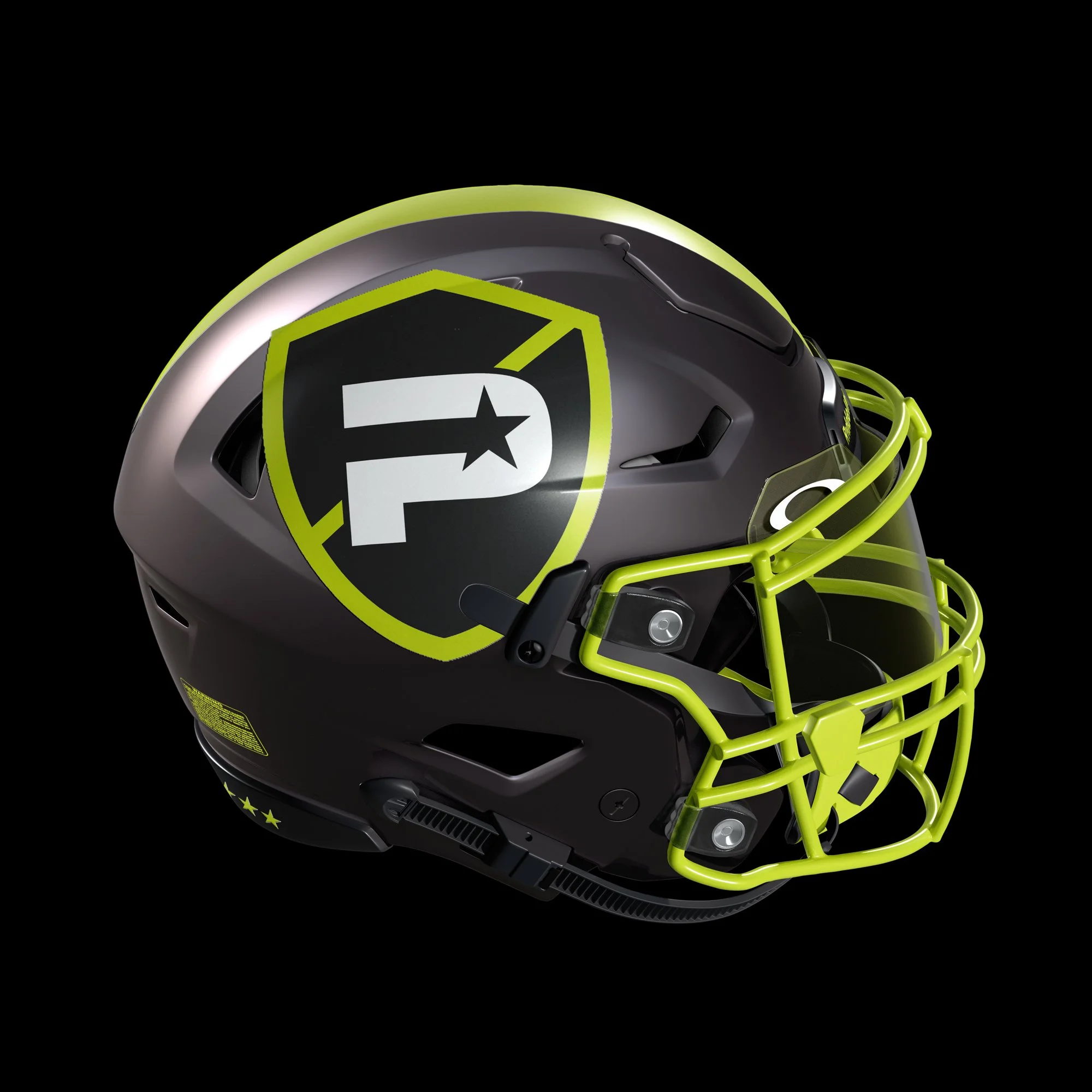ProLine SpeedFlex Helmet Mockup Template for Photoshop - Side View
