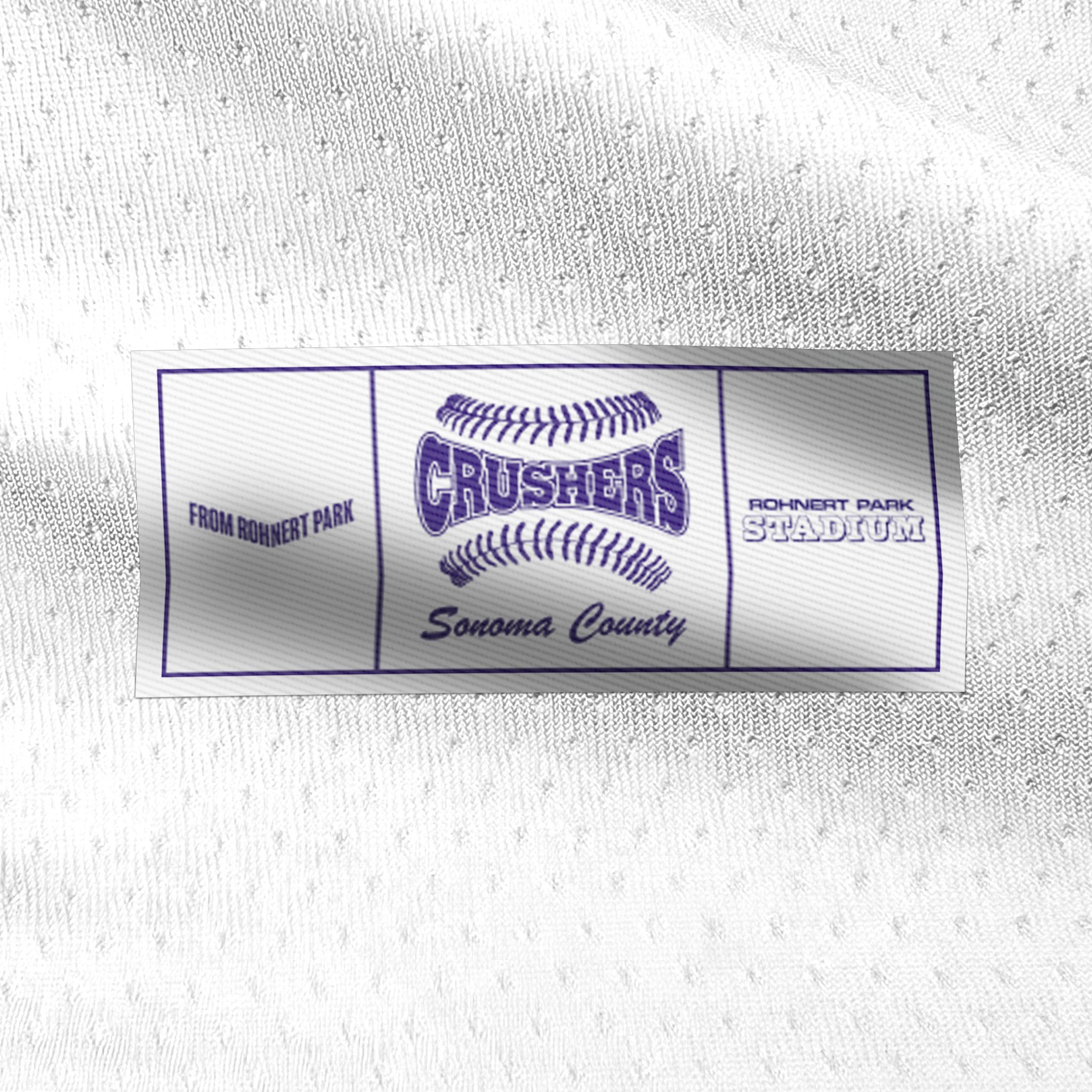 ProLine Artist Series From Rohnert Park Crushers Baseball Jersey