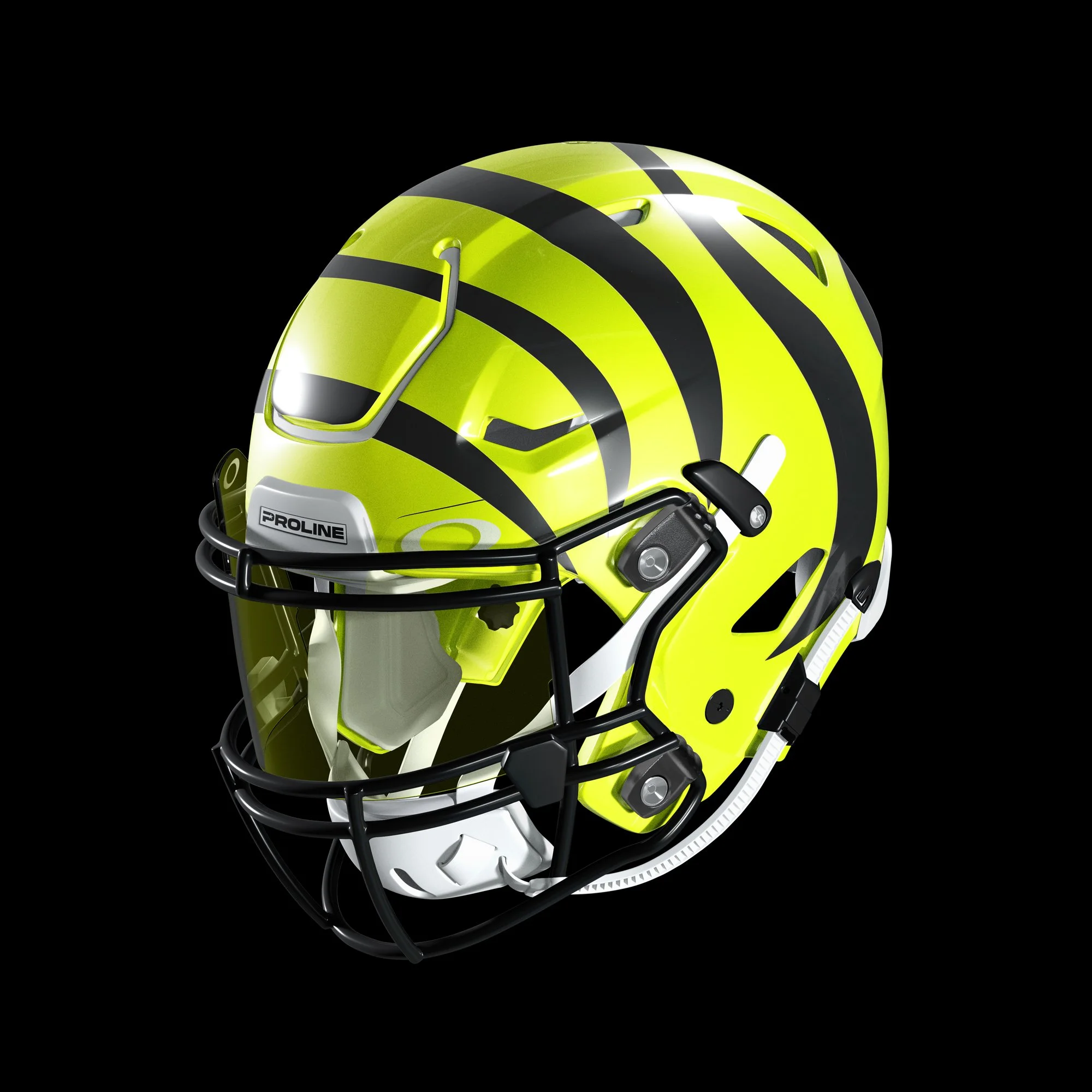 ProLine SpeedFlex Helmet Mockup Template for Photoshop - Three Quarters View