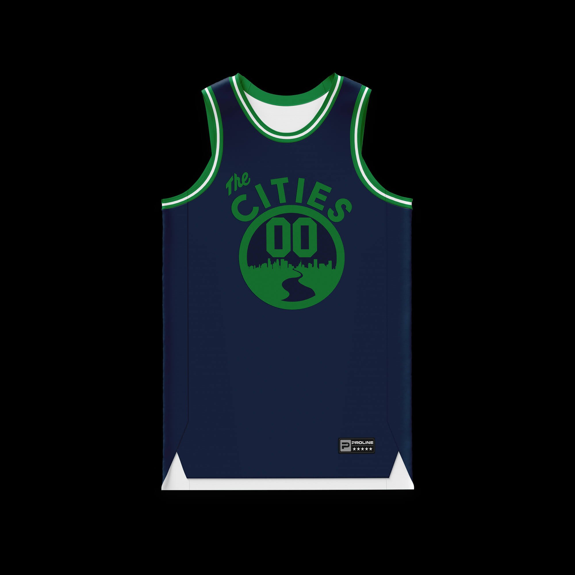 Francis Dressen Artist Series - The Cities basketball jersey by ProLine