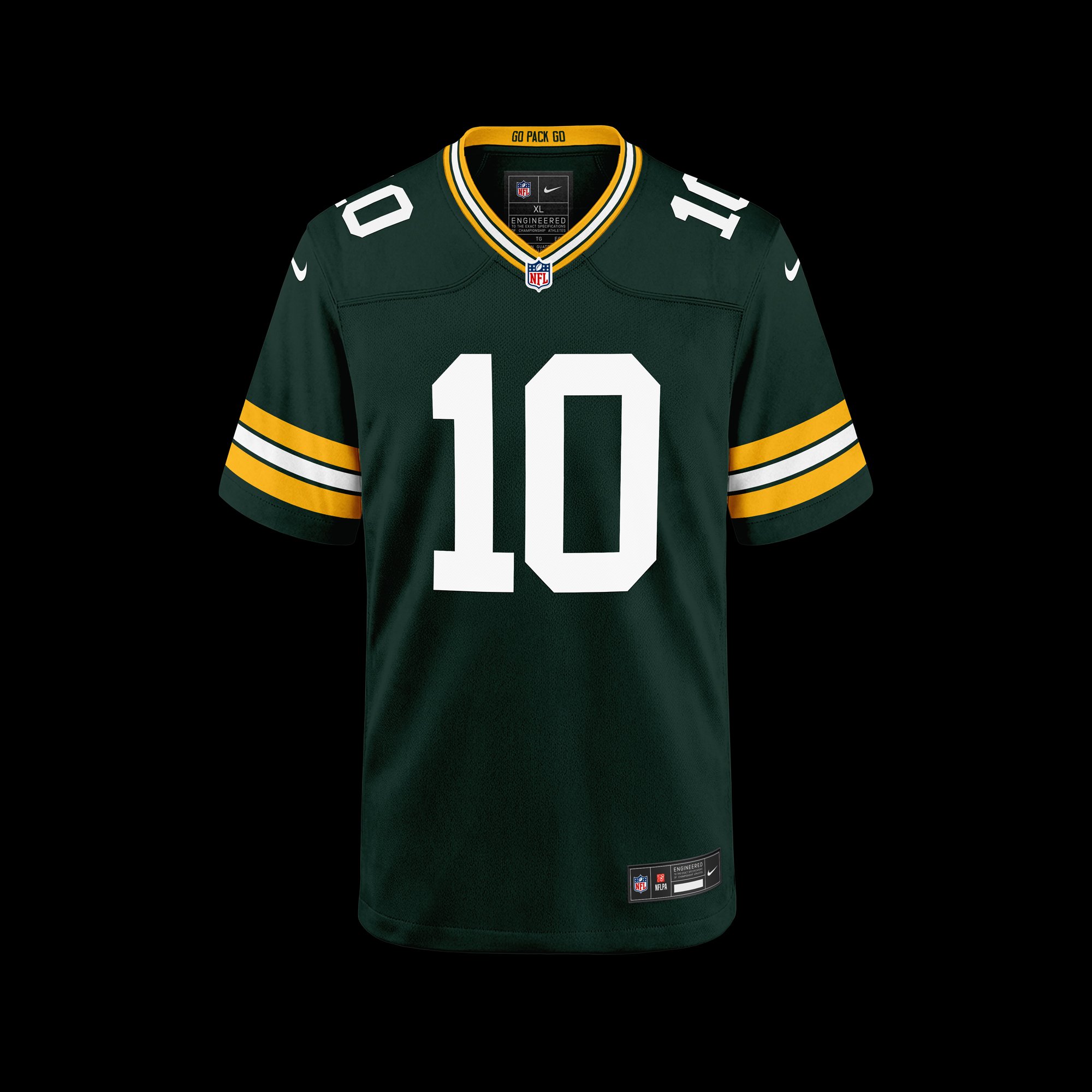 ProLine Football Jersey Mockup Template for Photoshop - Front Ghost View