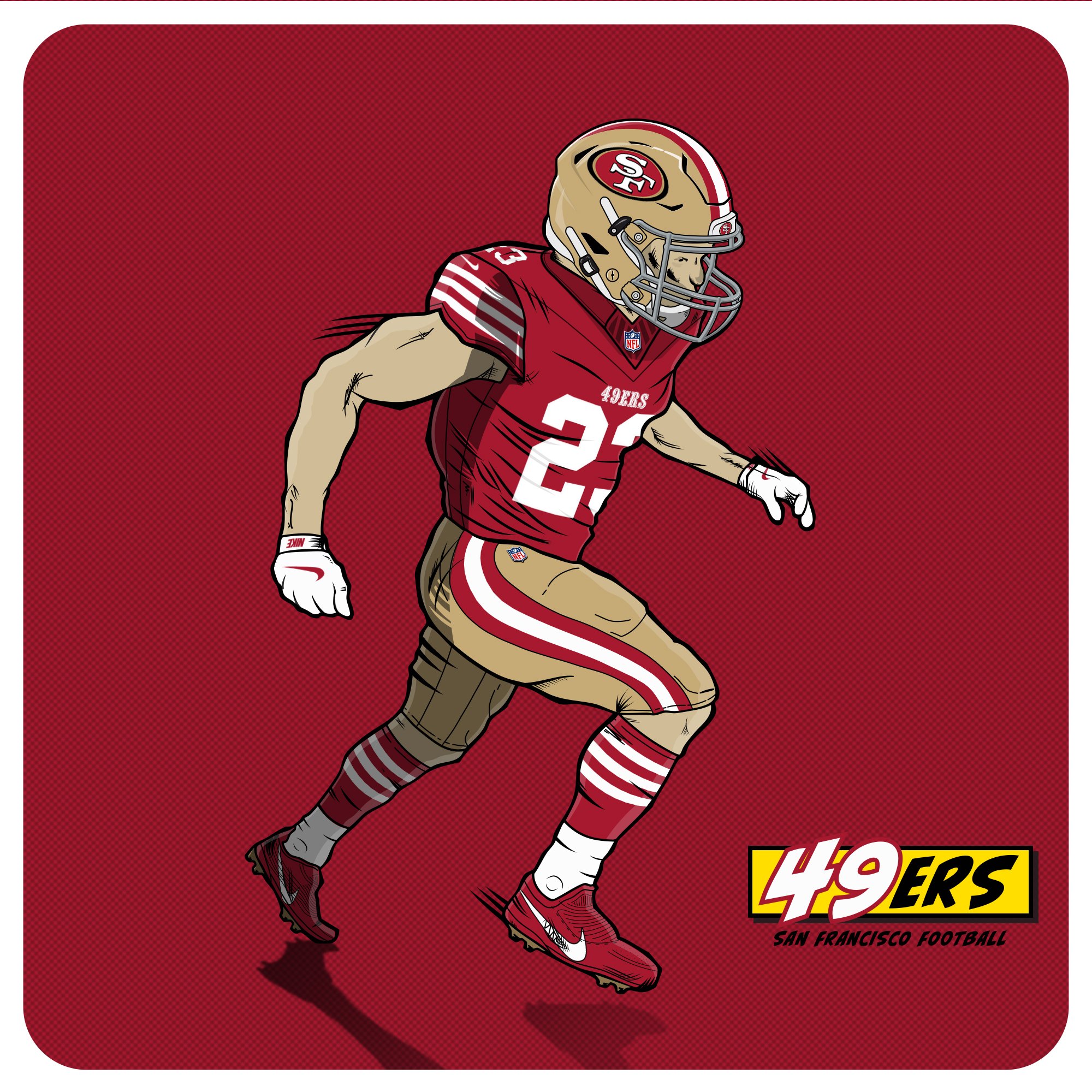 ProLine Football Uniform Mockup Template for Photoshop - Illustrated